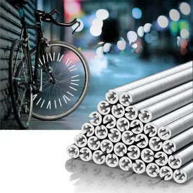 36 Pcs Spoke Reflectors for Bicycles, 360 Visibility Bike Spoke Reflectors, Bike Wheel Reflector Tube, Bike Spoke Skins, Waterproof Warning Spoke Lights Covers for Night Cycling Riding