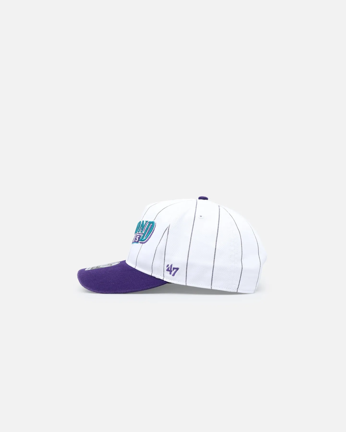 47 Brand Arizona Diamondbacks 'Double Header Pinstripe' '47 Hitch Snapback White