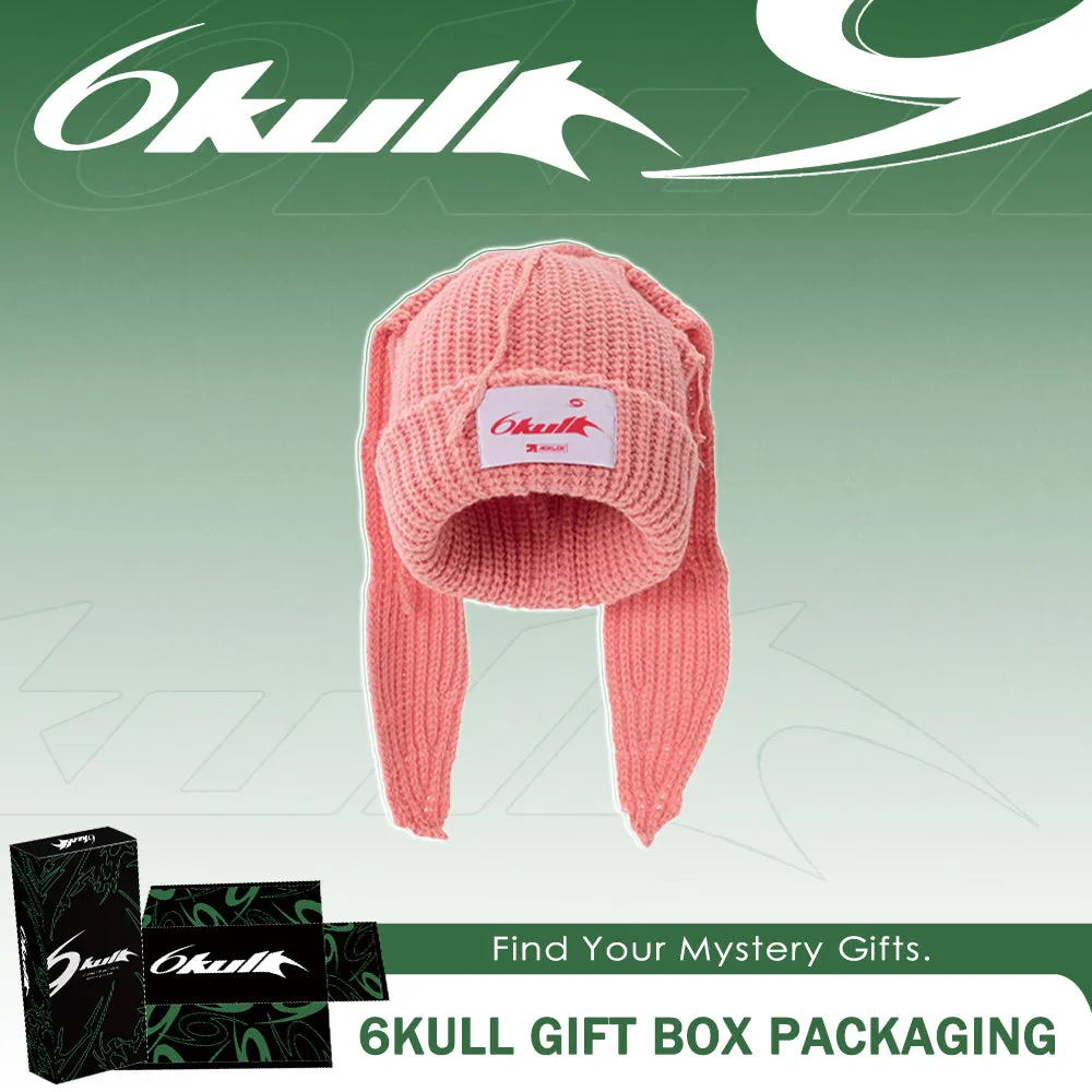 6kull Street Rabbit Knitted Beanie