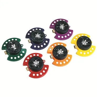 9-Pattern turret sprinkler