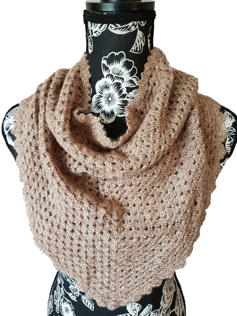 A008 Alpaca Neckerchief Shawl