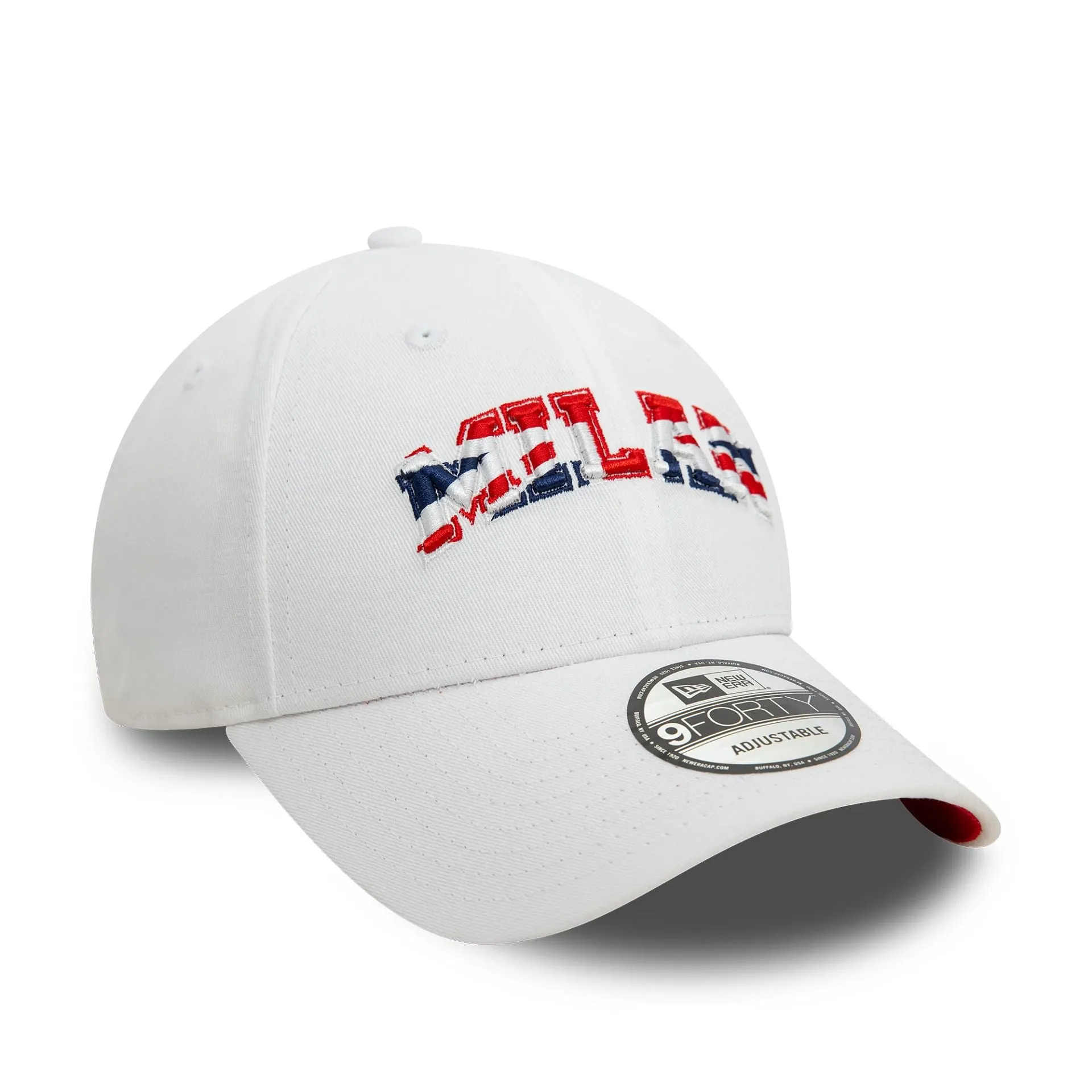 AC Milan Flag Pack UK White 9FORTY Adjustable Cap