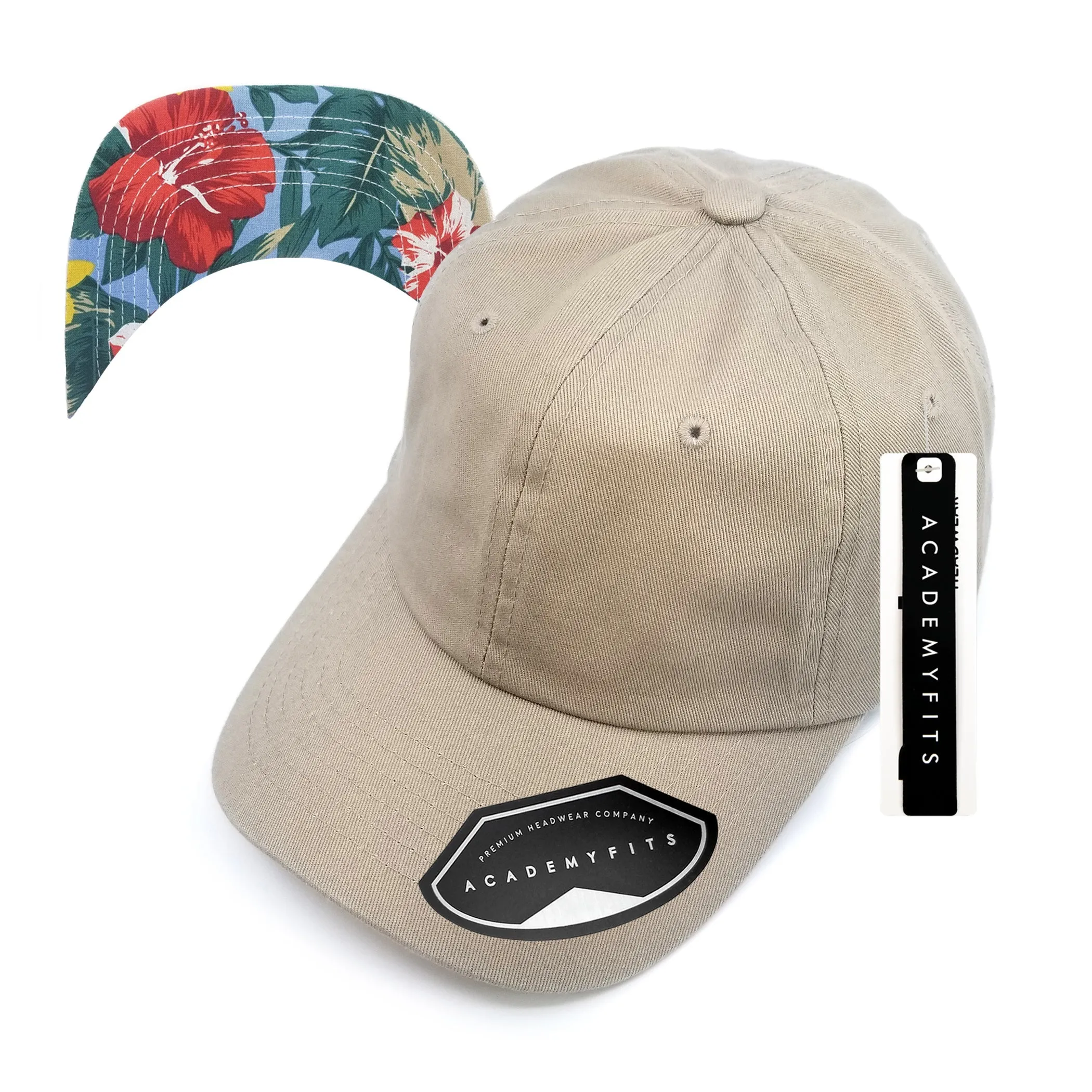 Academy Fits Floral Undervisor Dad Hats 2200