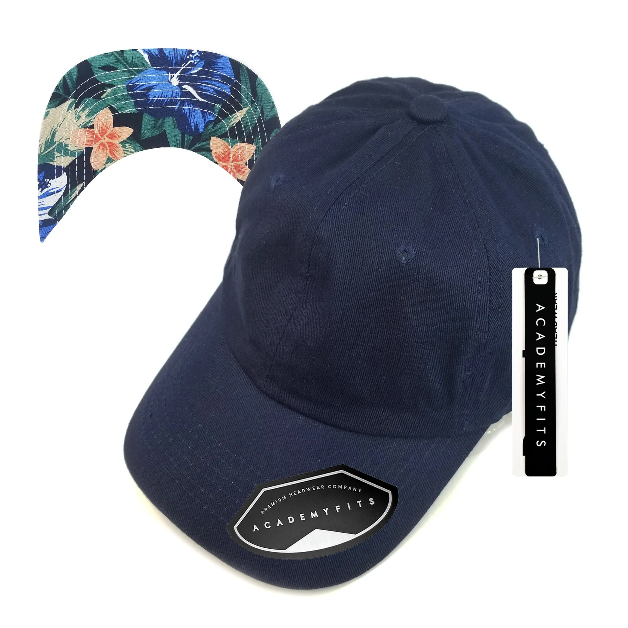 Academy Fits Floral Undervisor Dad Hats 2200