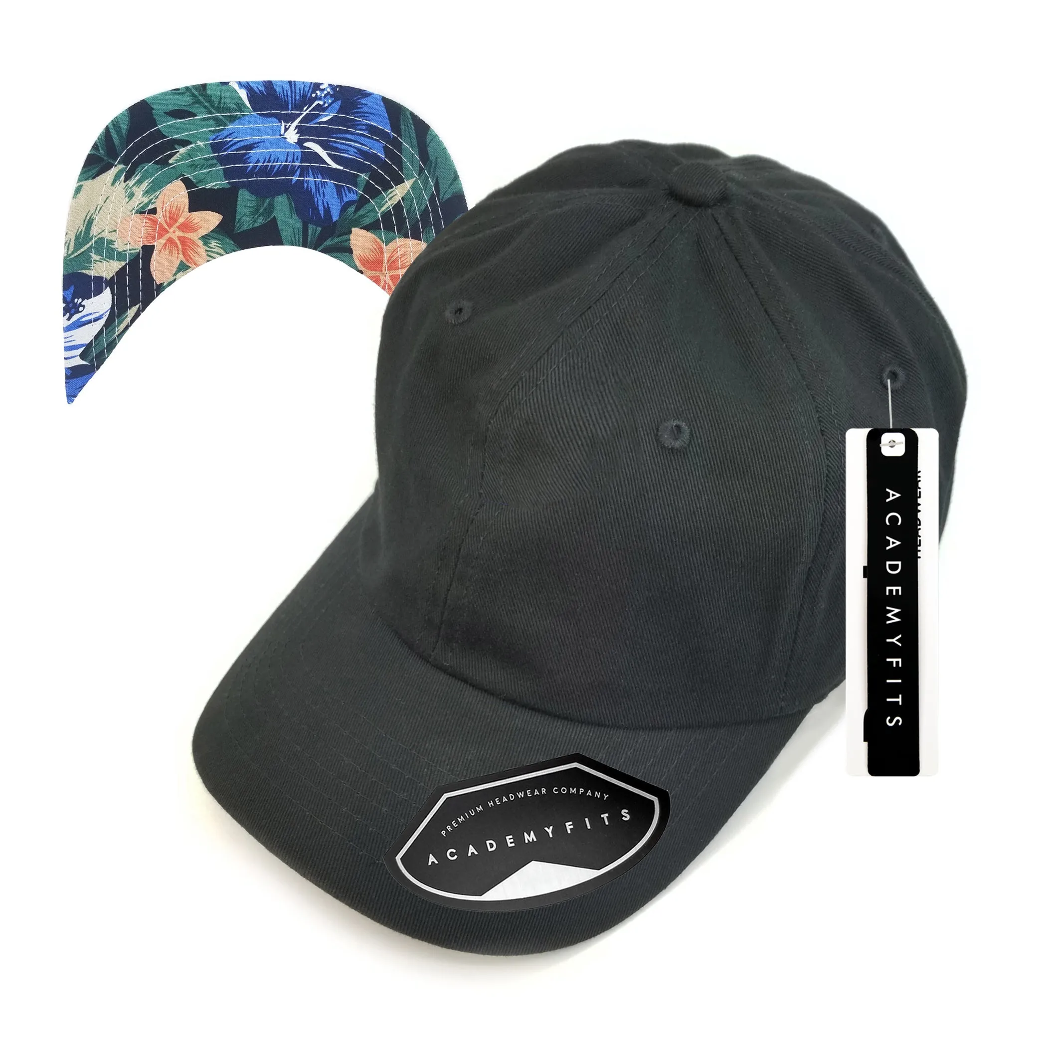 Academy Fits Floral Undervisor Dad Hats 2200