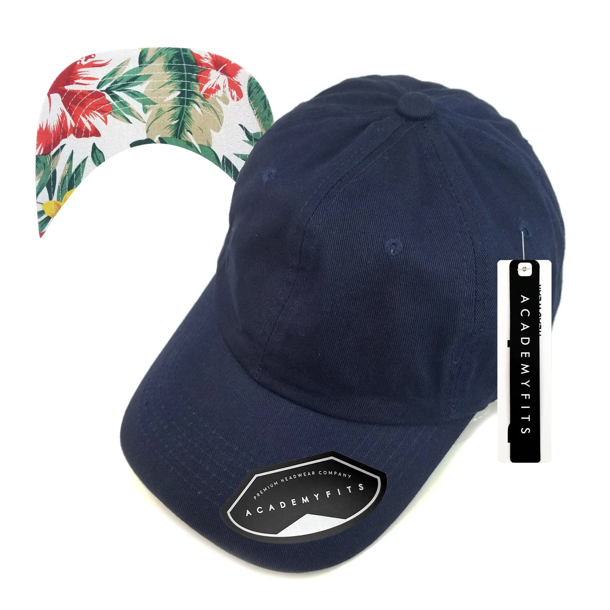 Academy Fits Floral Undervisor Dad Hats 2200