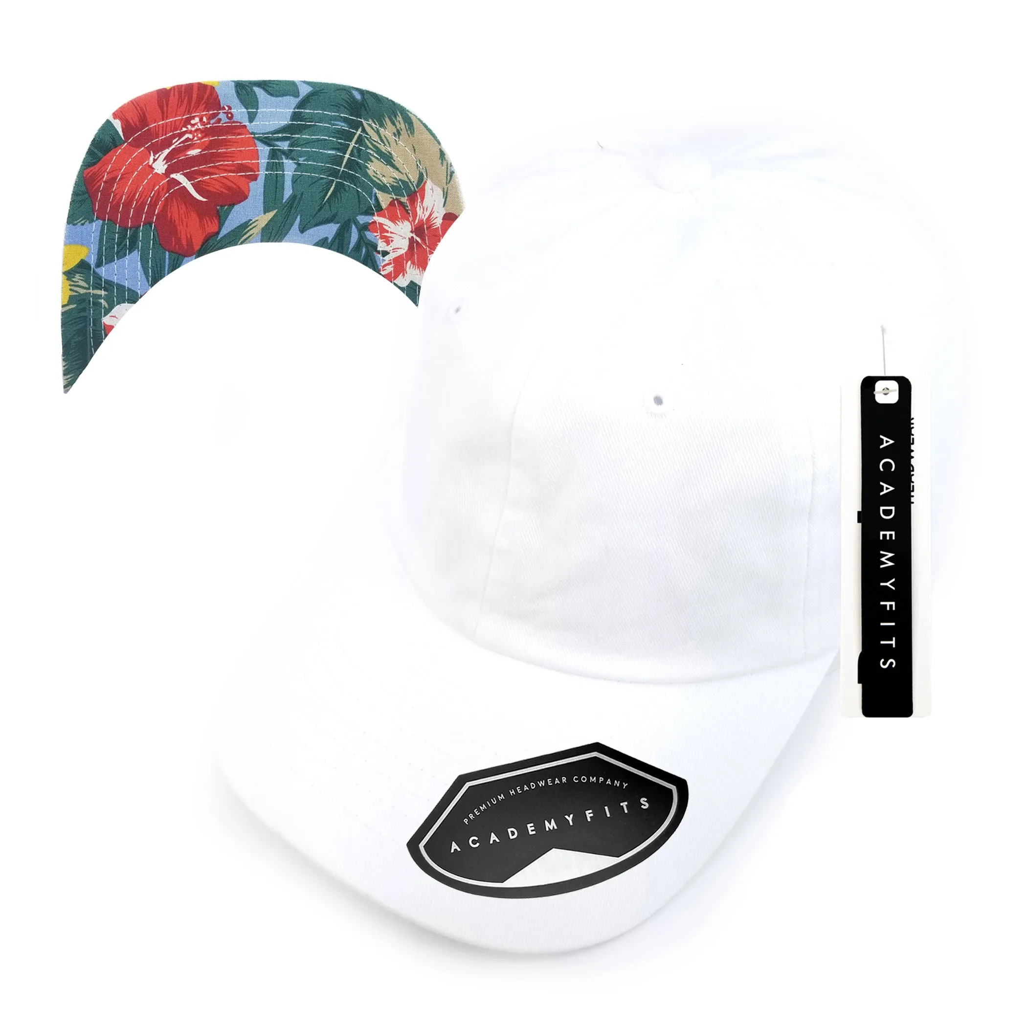 Academy Fits Floral Undervisor Dad Hats 2200