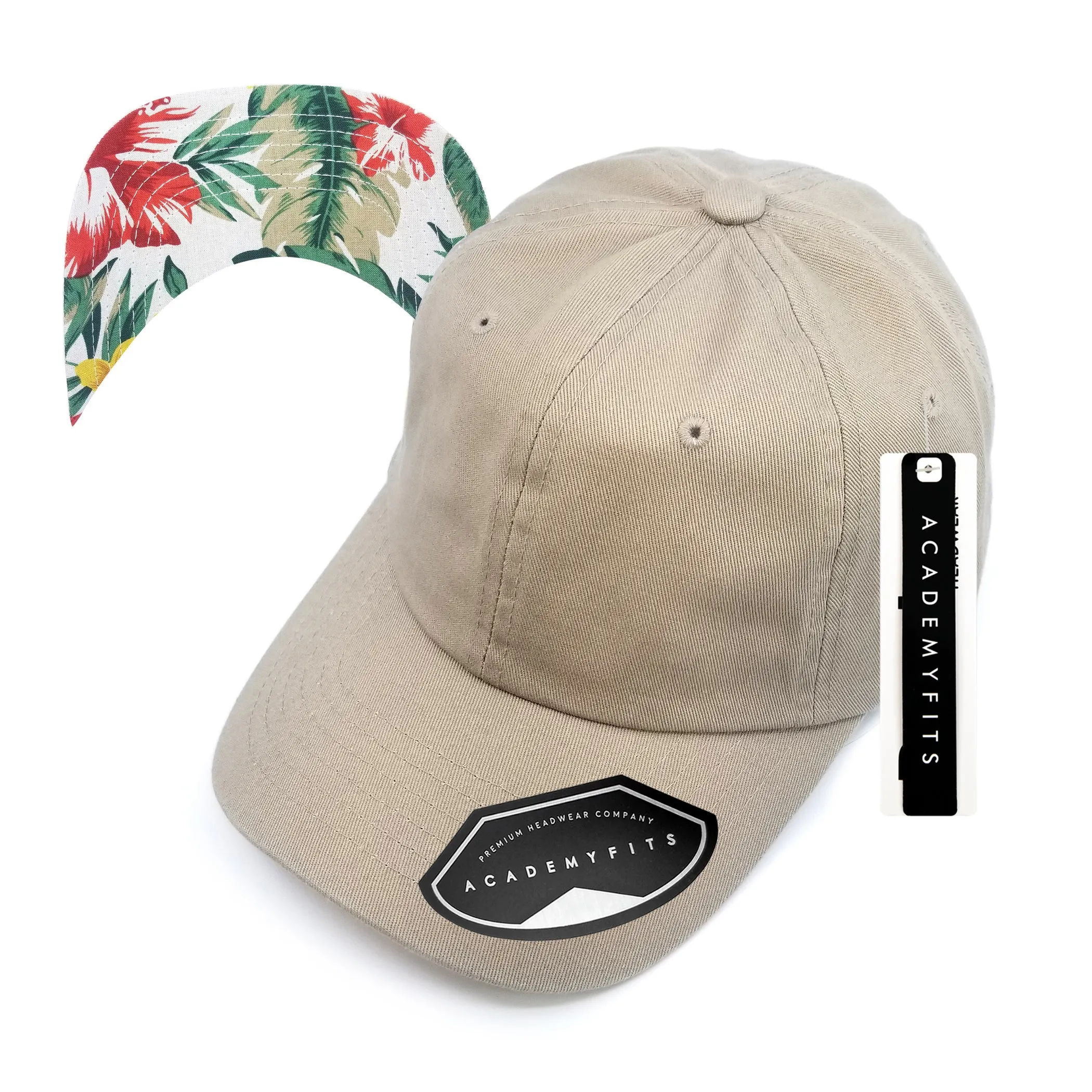 Academy Fits Floral Undervisor Dad Hats 2200
