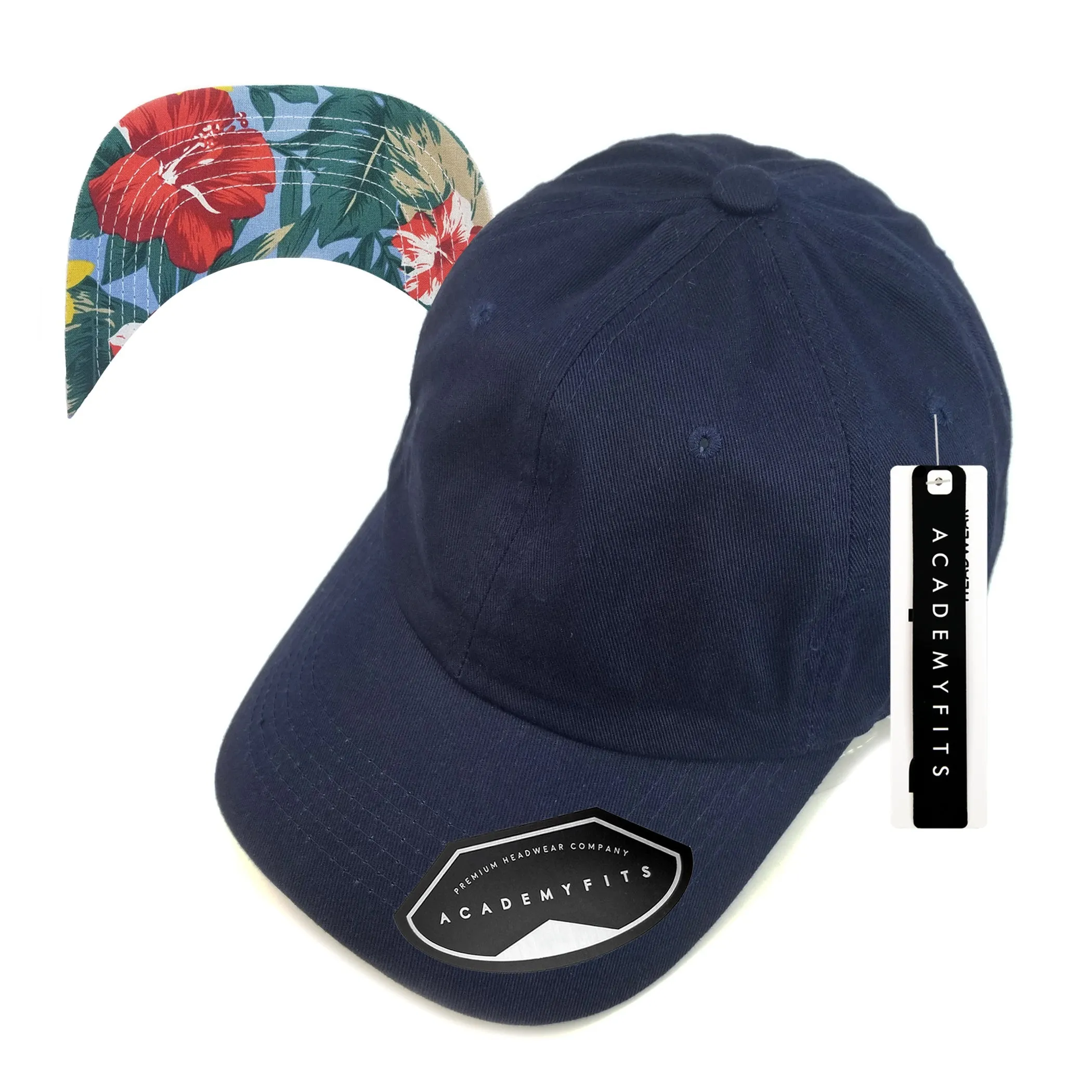 Academy Fits Floral Undervisor Dad Hats 2200
