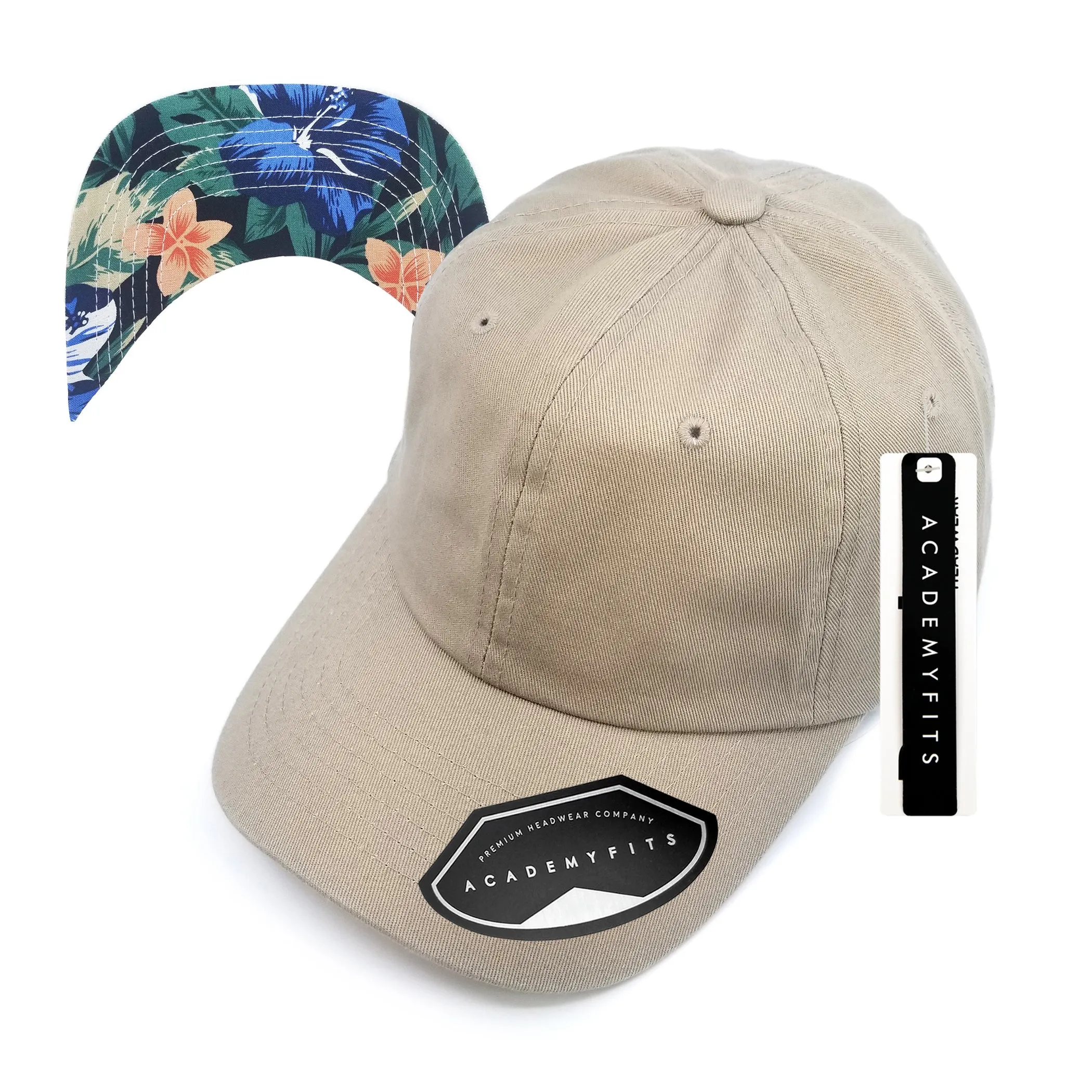 Academy Fits Floral Undervisor Dad Hats 2200