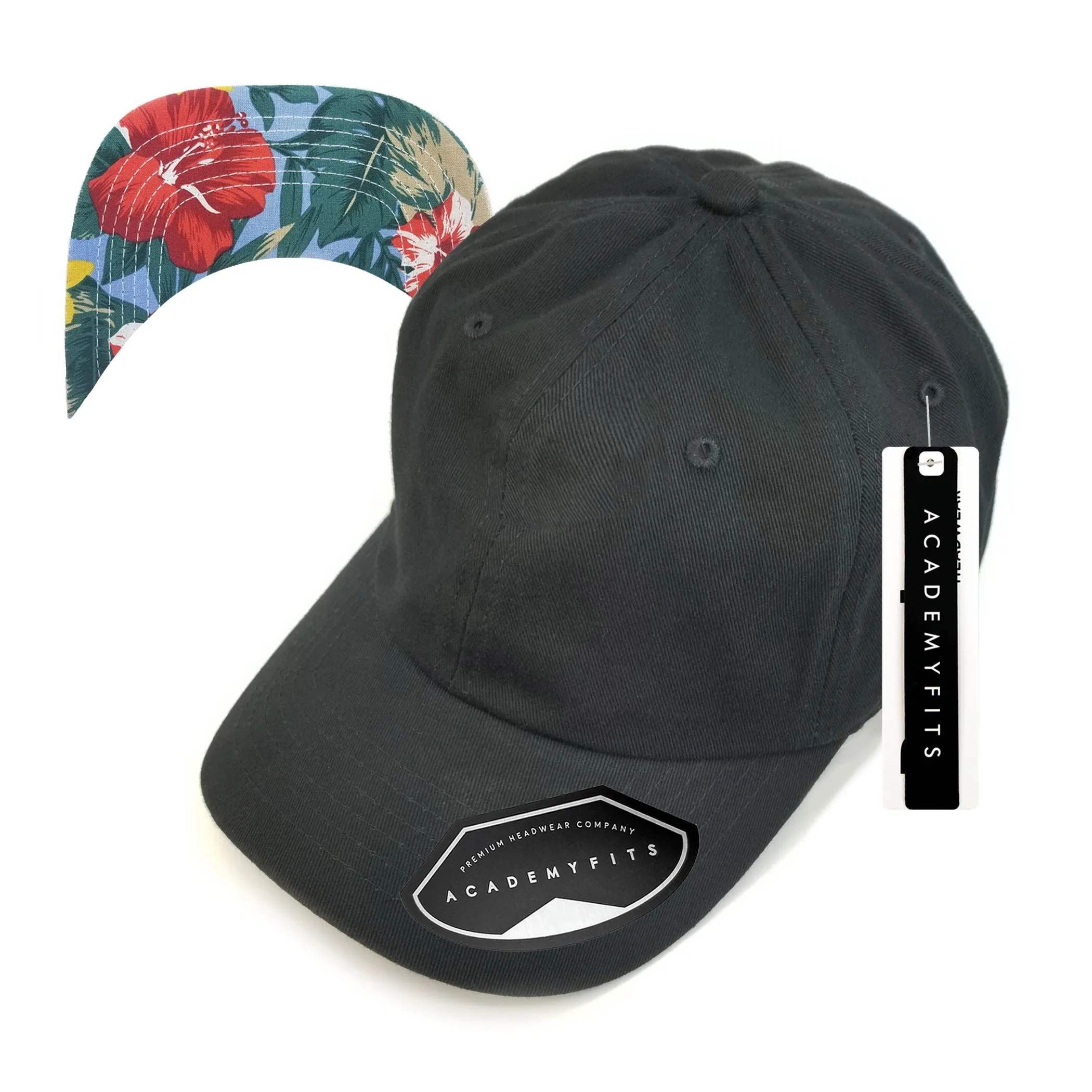 Academy Fits Floral Undervisor Dad Hats 2200