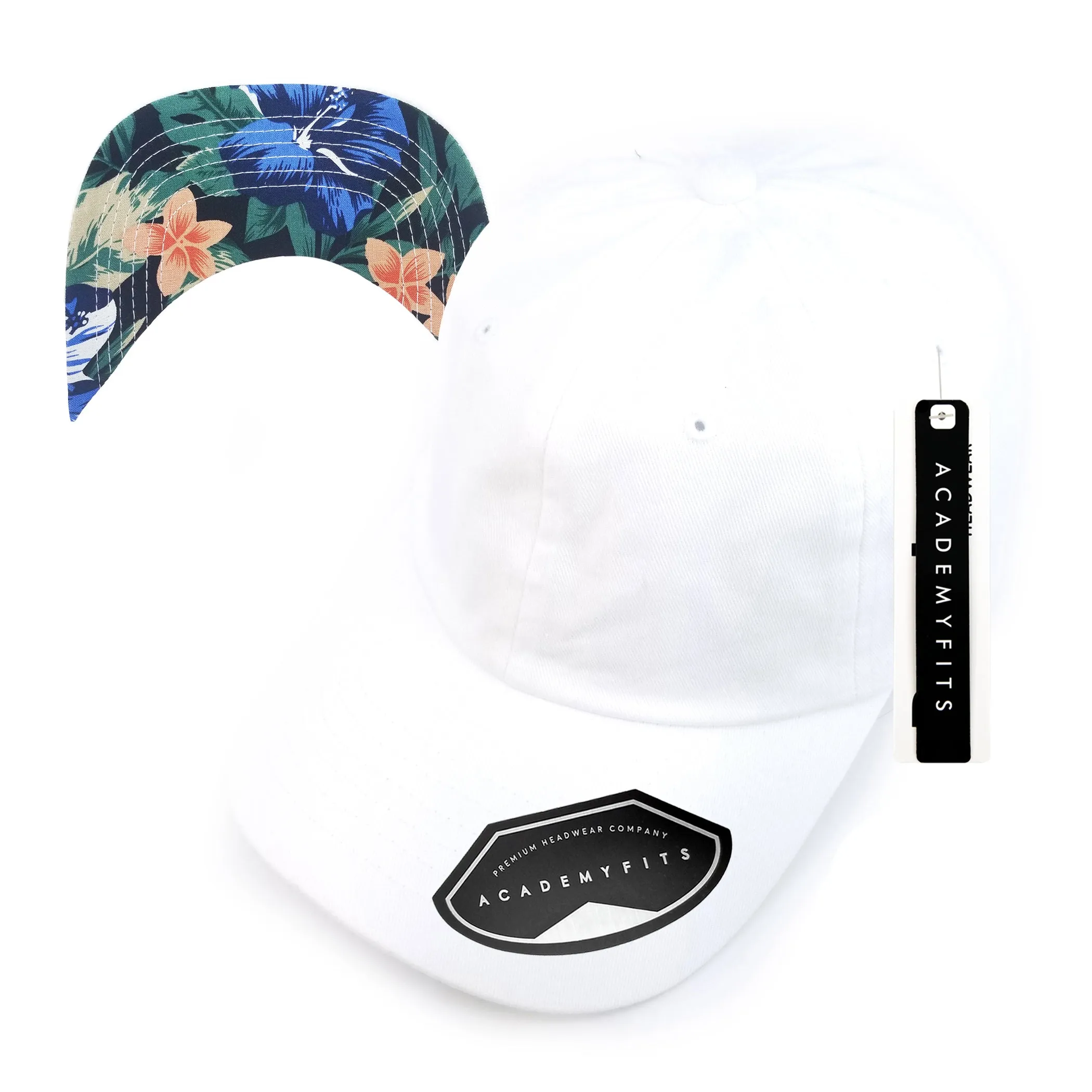 Academy Fits Floral Undervisor Dad Hats 2200