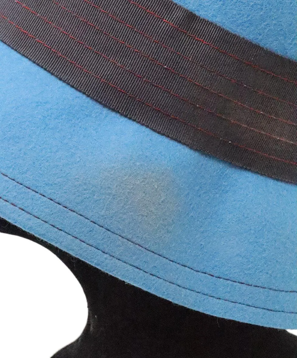 Albertus Swanepoel Blue Felt Hat