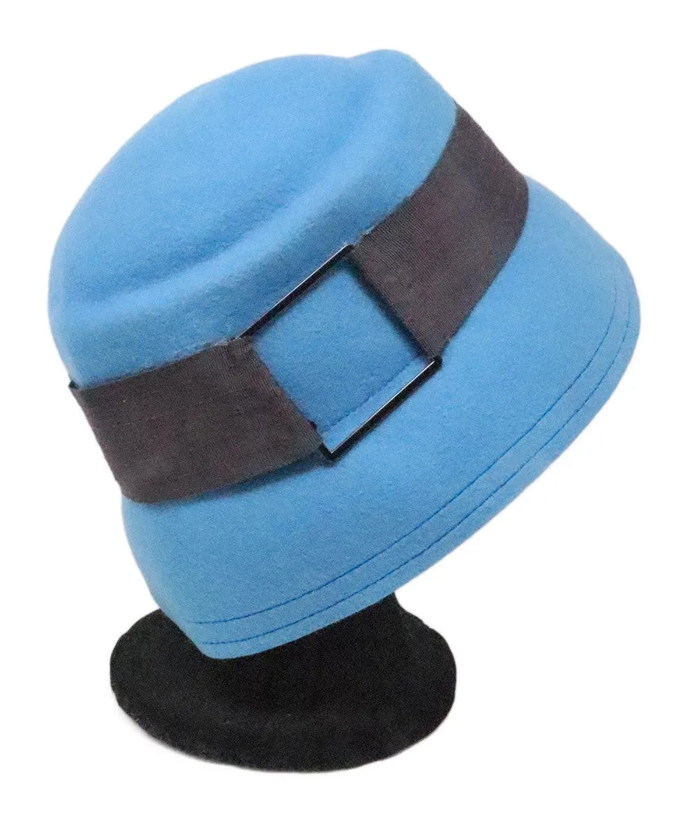 Albertus Swanepoel Blue Felt Hat