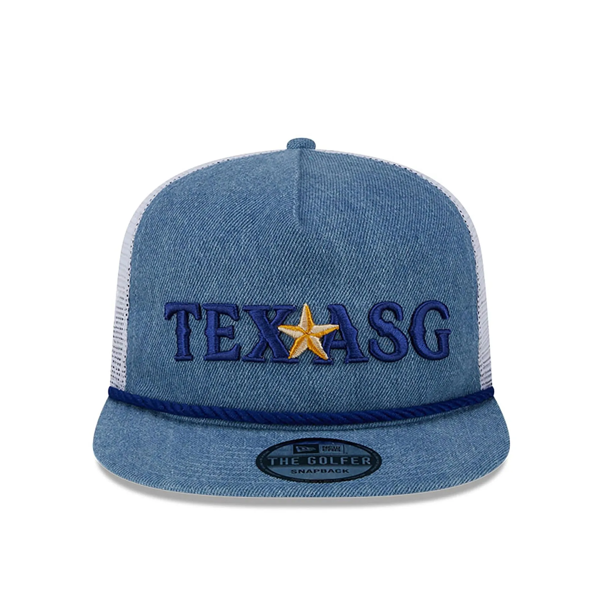 All Star Game MLB All Star Game Word Open Blue Golfer Cap