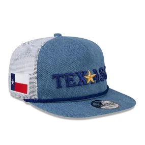 All Star Game MLB All Star Game Word Open Blue Golfer Cap