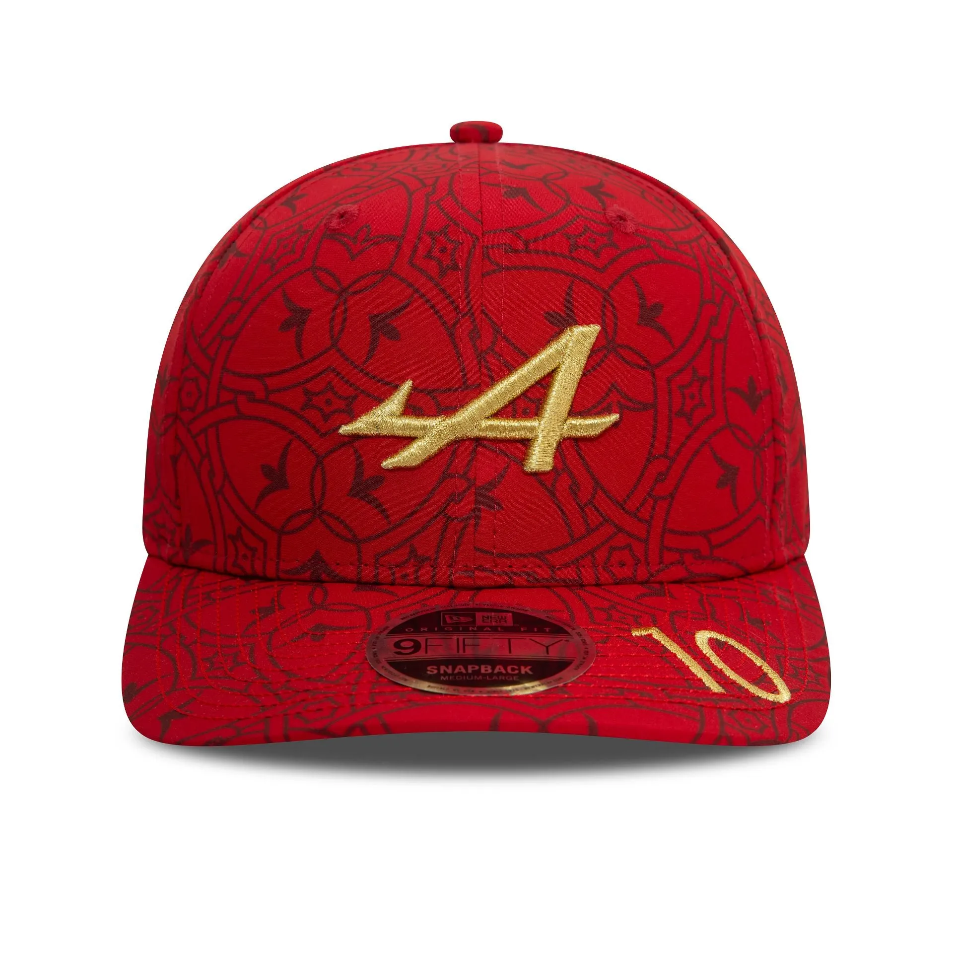 Alpine Racing China Pierre Gasly Red 9FIFTY Original Fit Snapback Cap