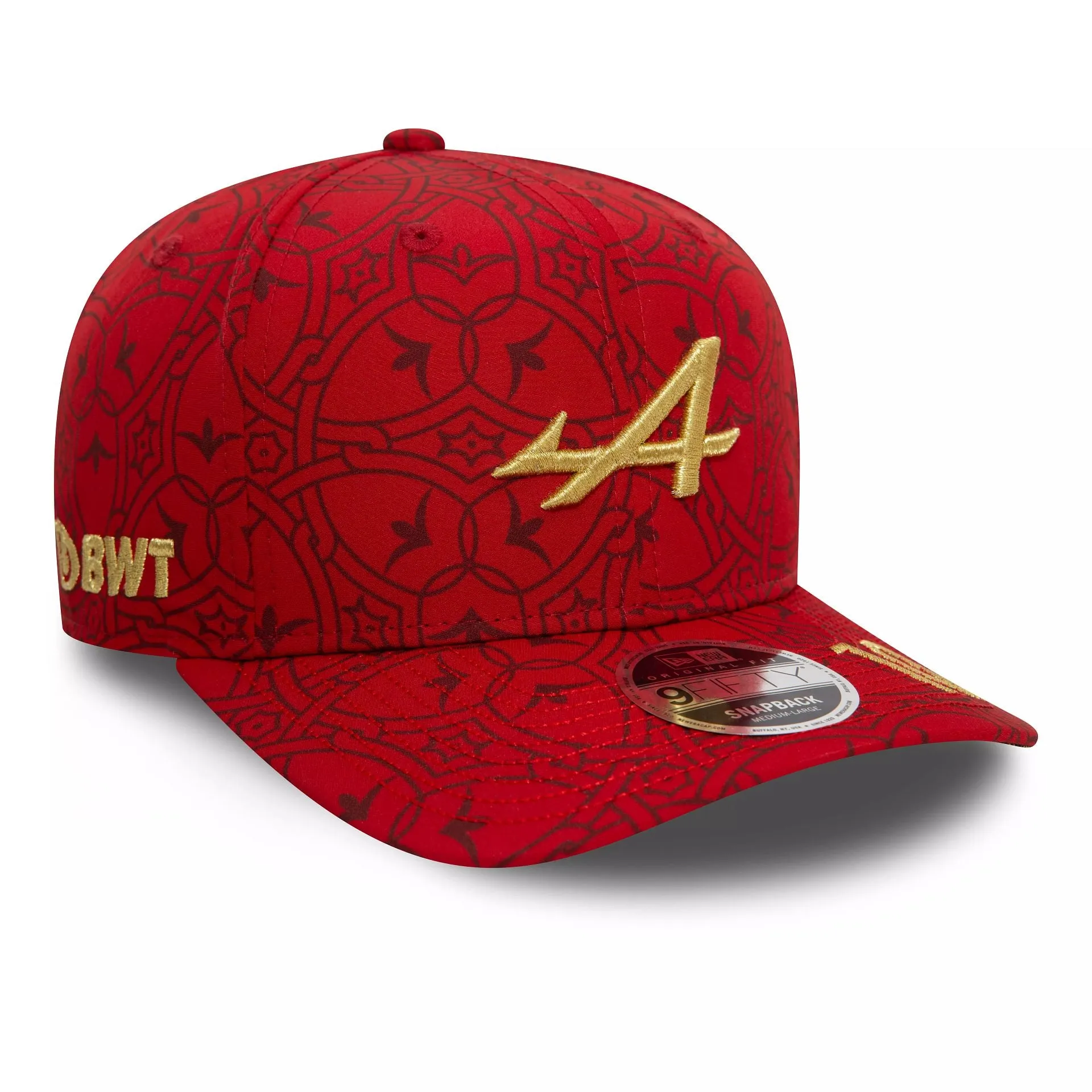 Alpine Racing China Pierre Gasly Red 9FIFTY Original Fit Snapback Cap