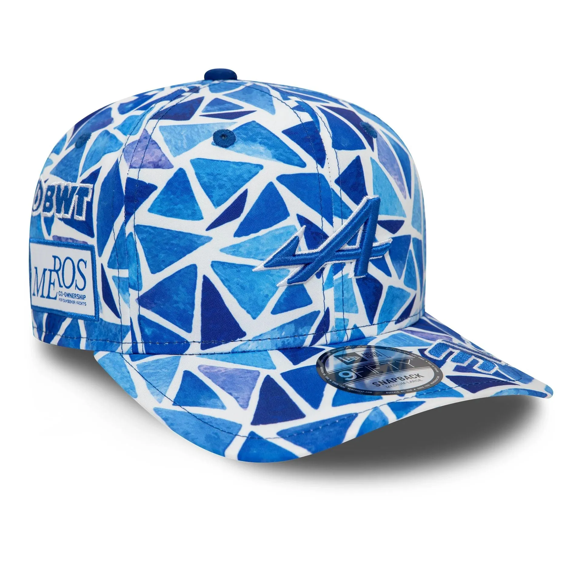 Alpine Racing Esteban Ocon Barcelona Blue 9FIFTY Snapback Cap