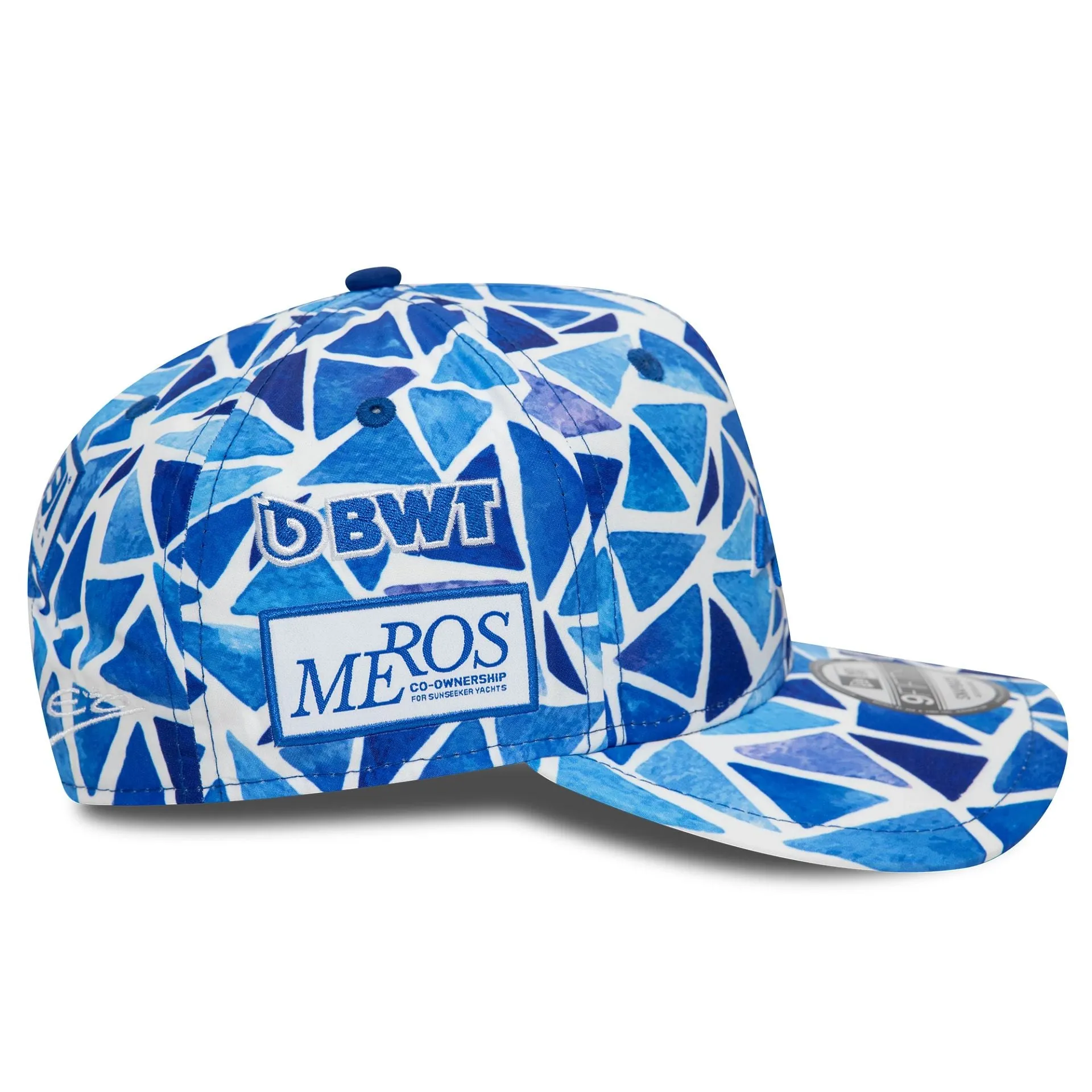 Alpine Racing Esteban Ocon Barcelona Blue 9FIFTY Snapback Cap