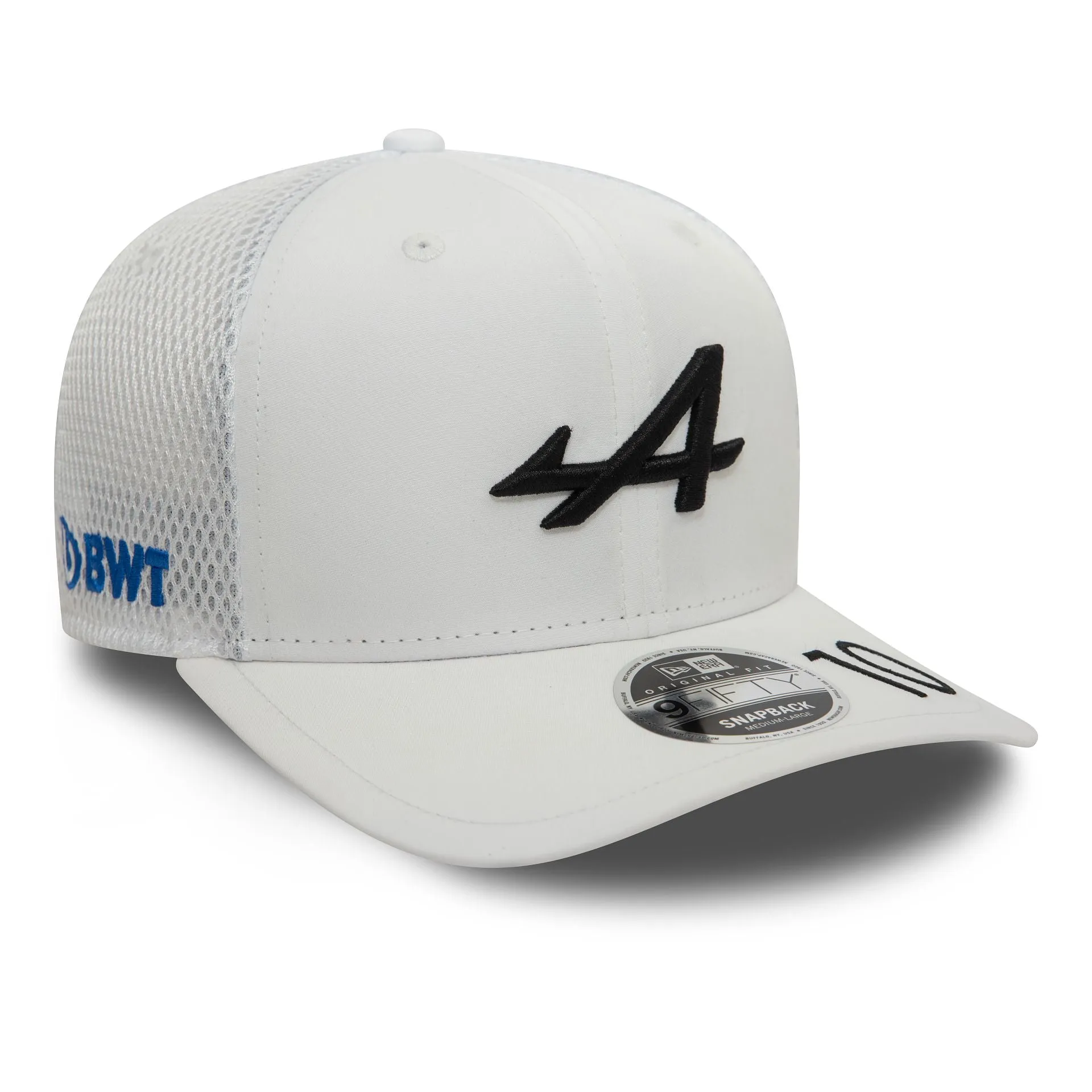 Alpine Racing Pierre Gasly White 9FIFTY Original Fit Snapback Cap