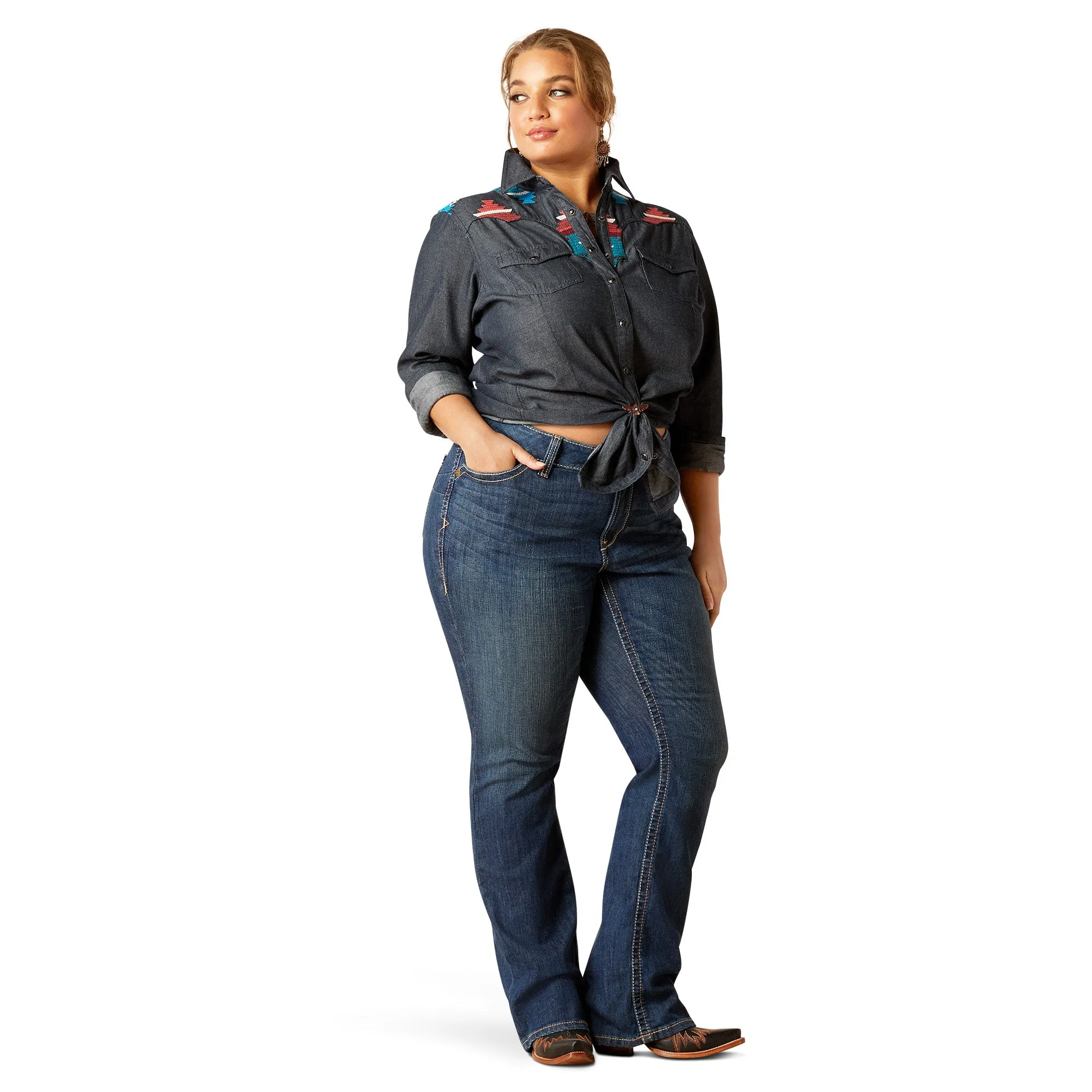 Ariat Ladies Dutton Western Shirt 10046312