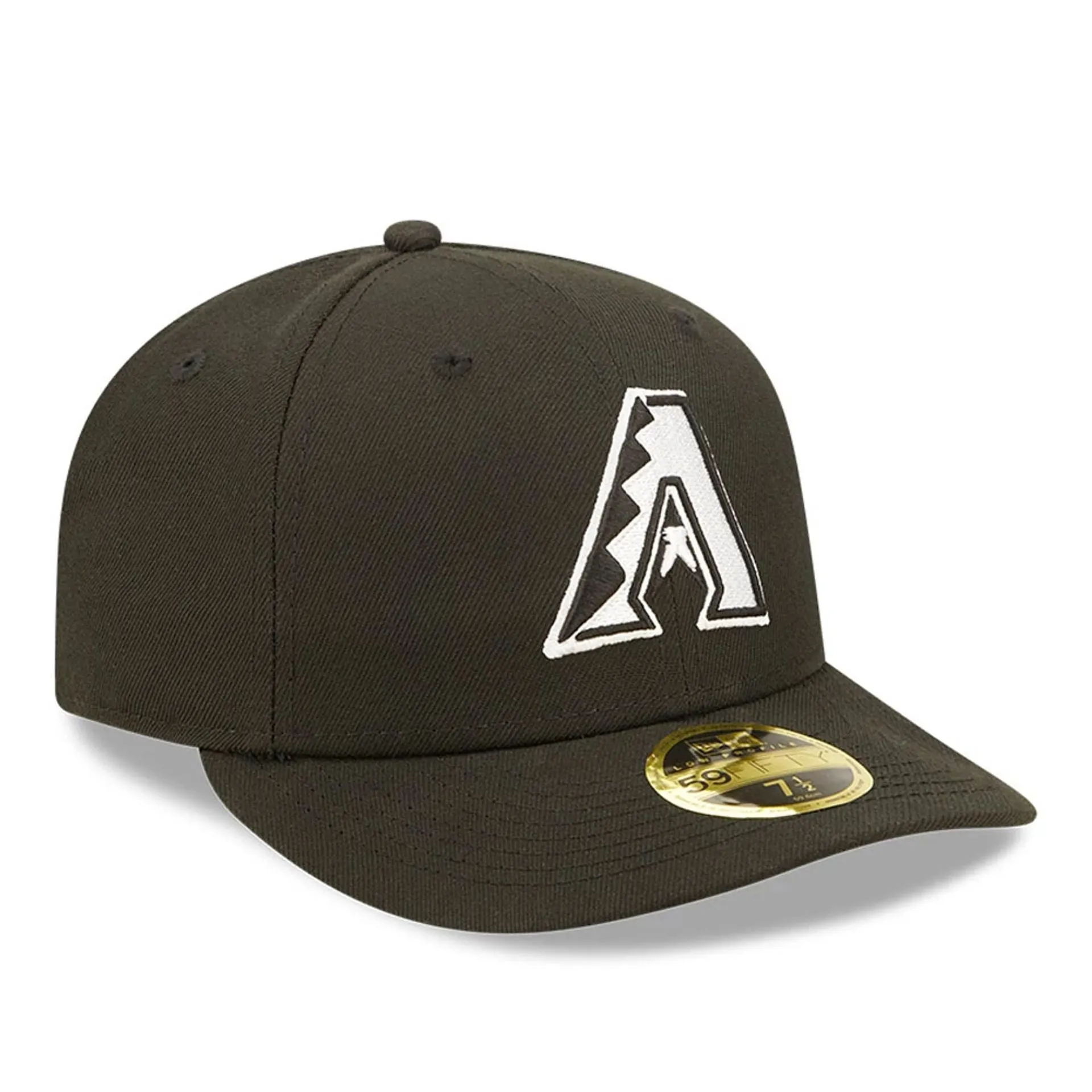 Arizona Diamondbacks Black 59FIFTY Low Profile Cap
