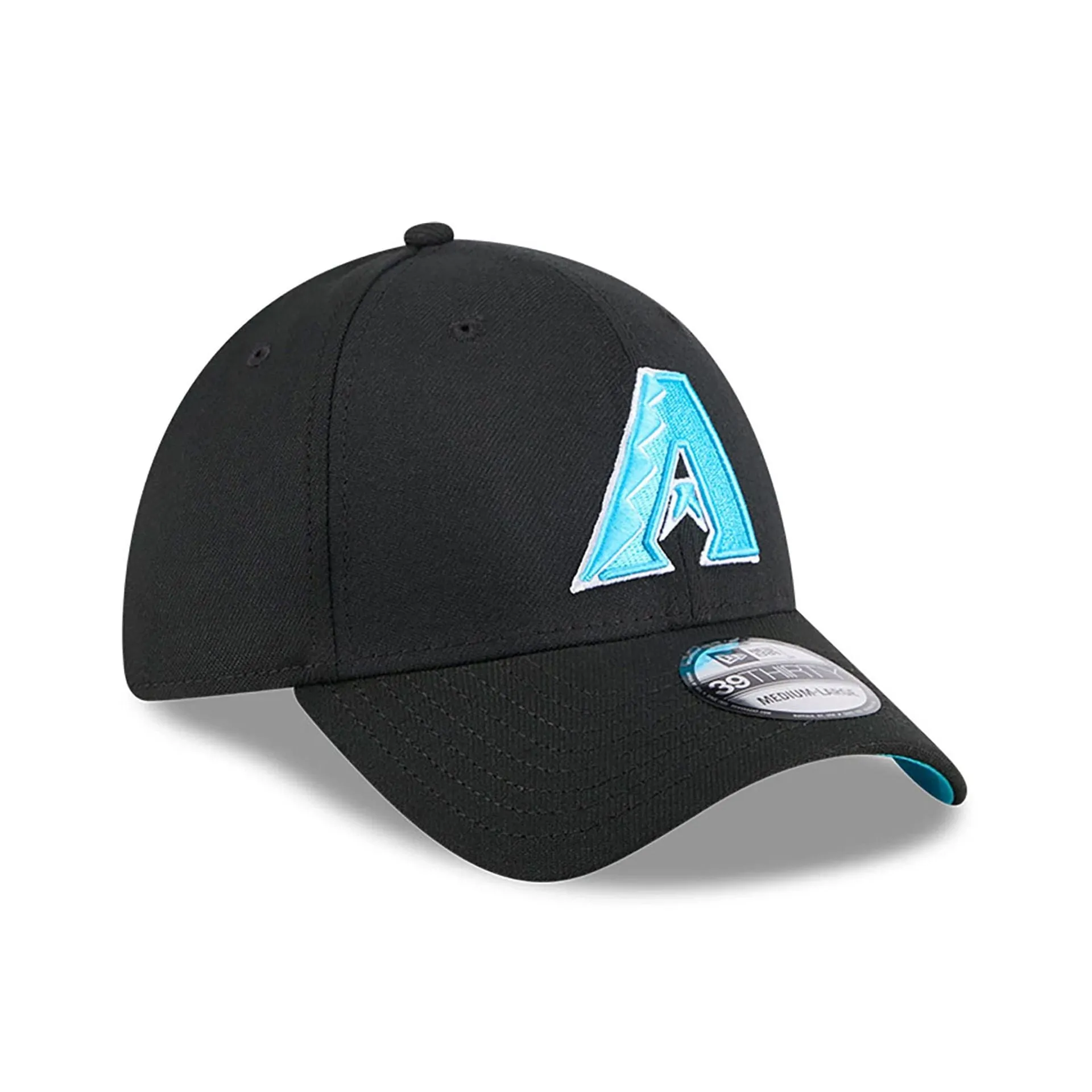 Arizona Diamondbacks MLB Father's Day 2024 Black 39THIRTY Stretch Fit Cap