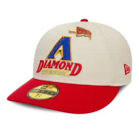 Arizona Diamondbacks MLB Pin Stone Low Profile 59FIFTY Fitted Cap