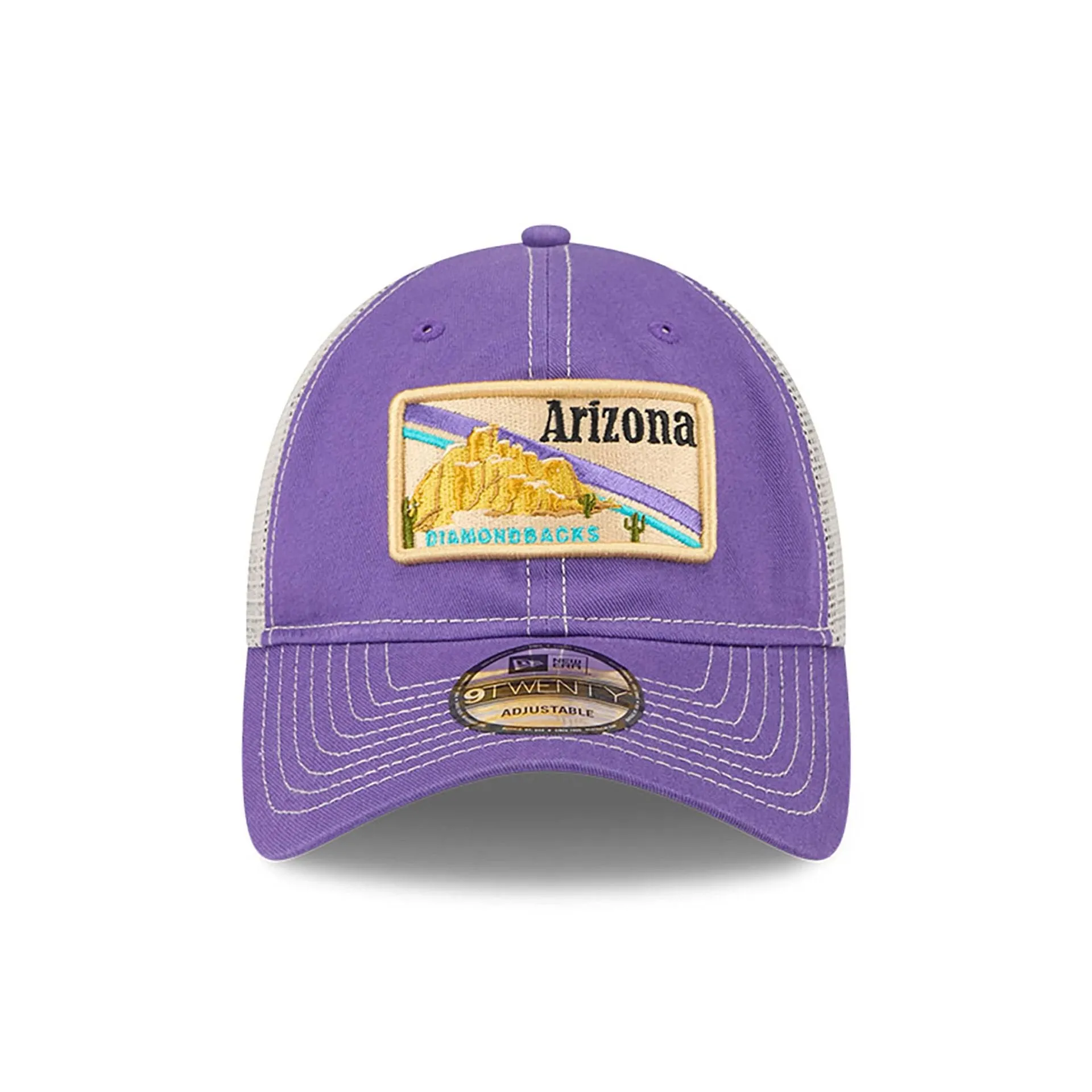 Arizona Diamondbacks State Souvenir White 9TWENTY Adjustable Cap
