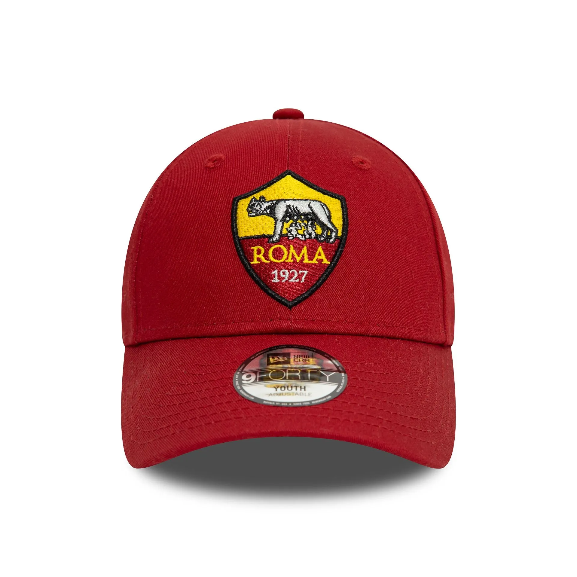AS Roma Kids Core Dark Red 9FORTY Adjustable Cap