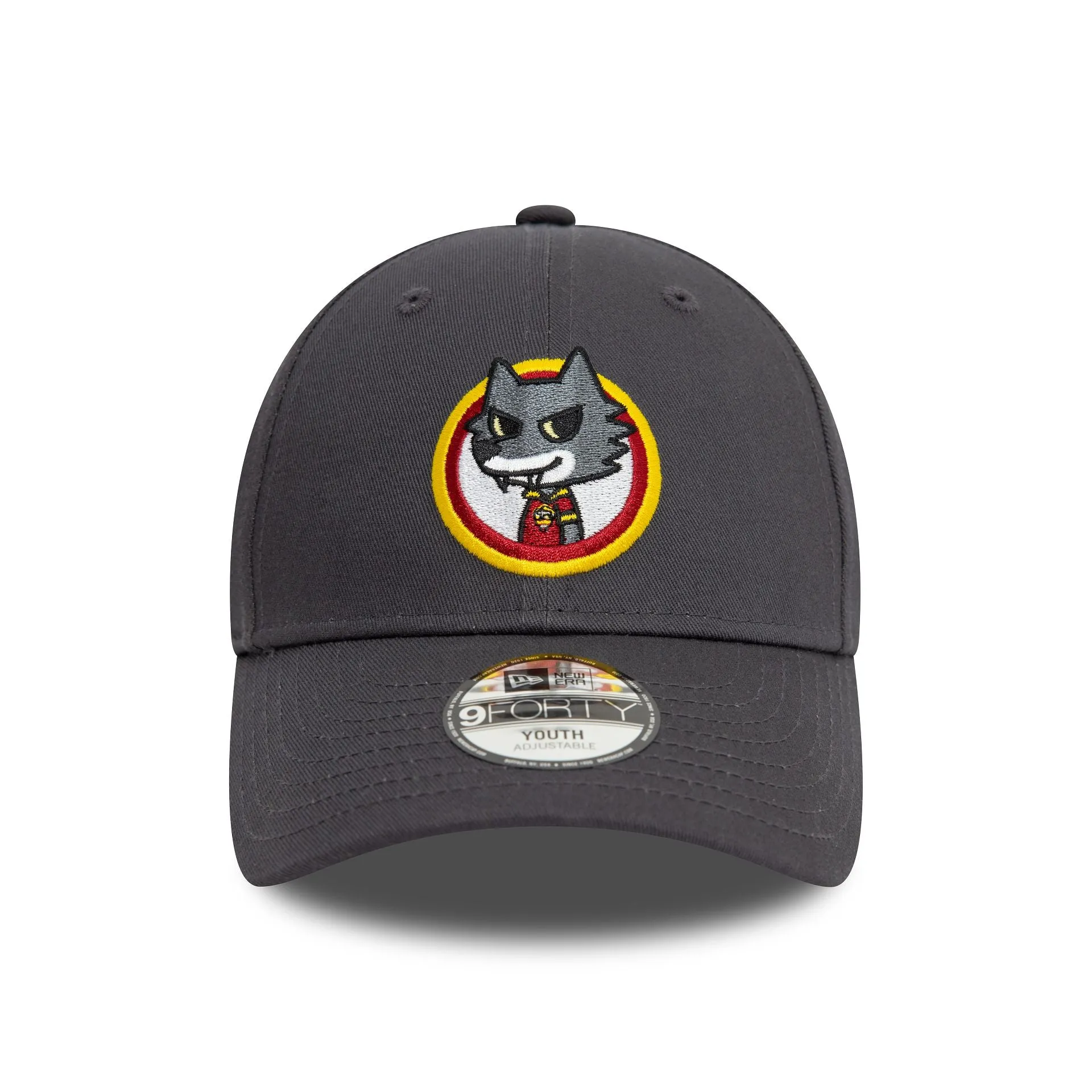 AS Roma Kids Romolo Dark Grey 9FORTY Adjustable Cap