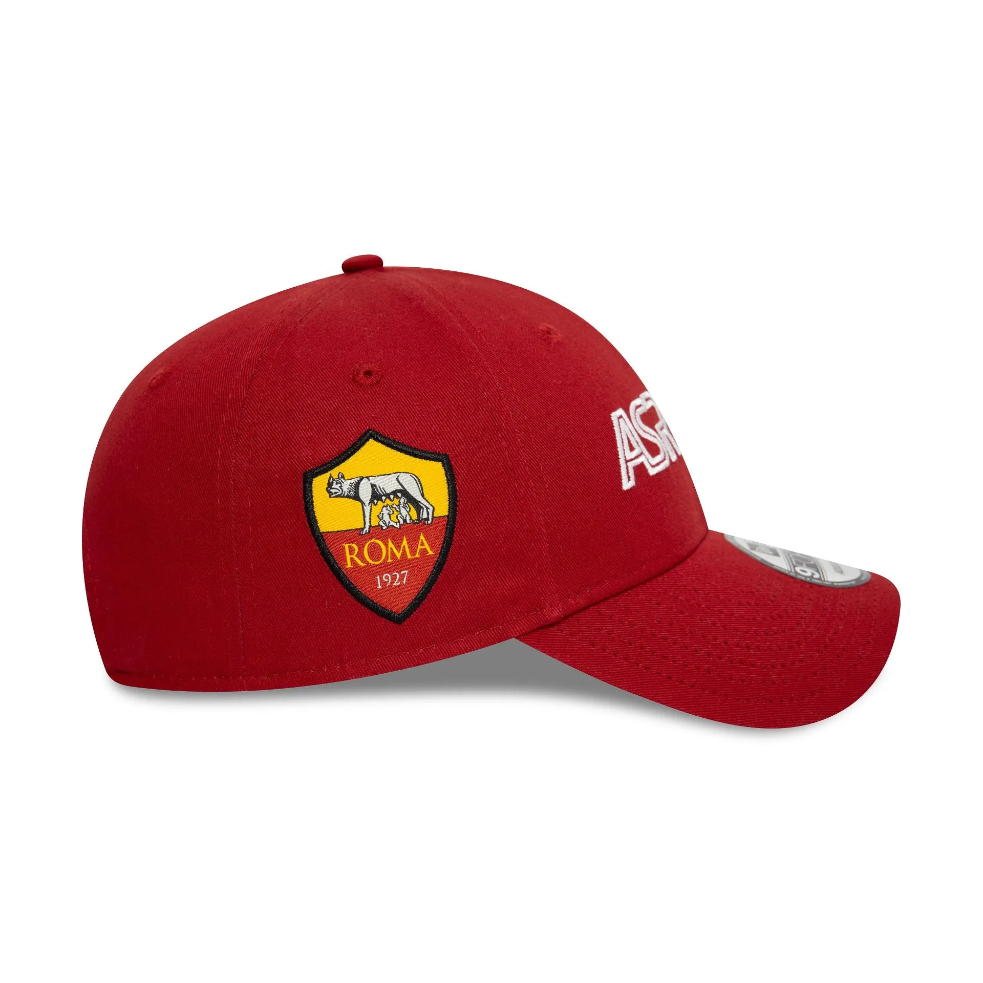 AS Roma Wordmark Dark Red 9FORTY Adjustable Cap