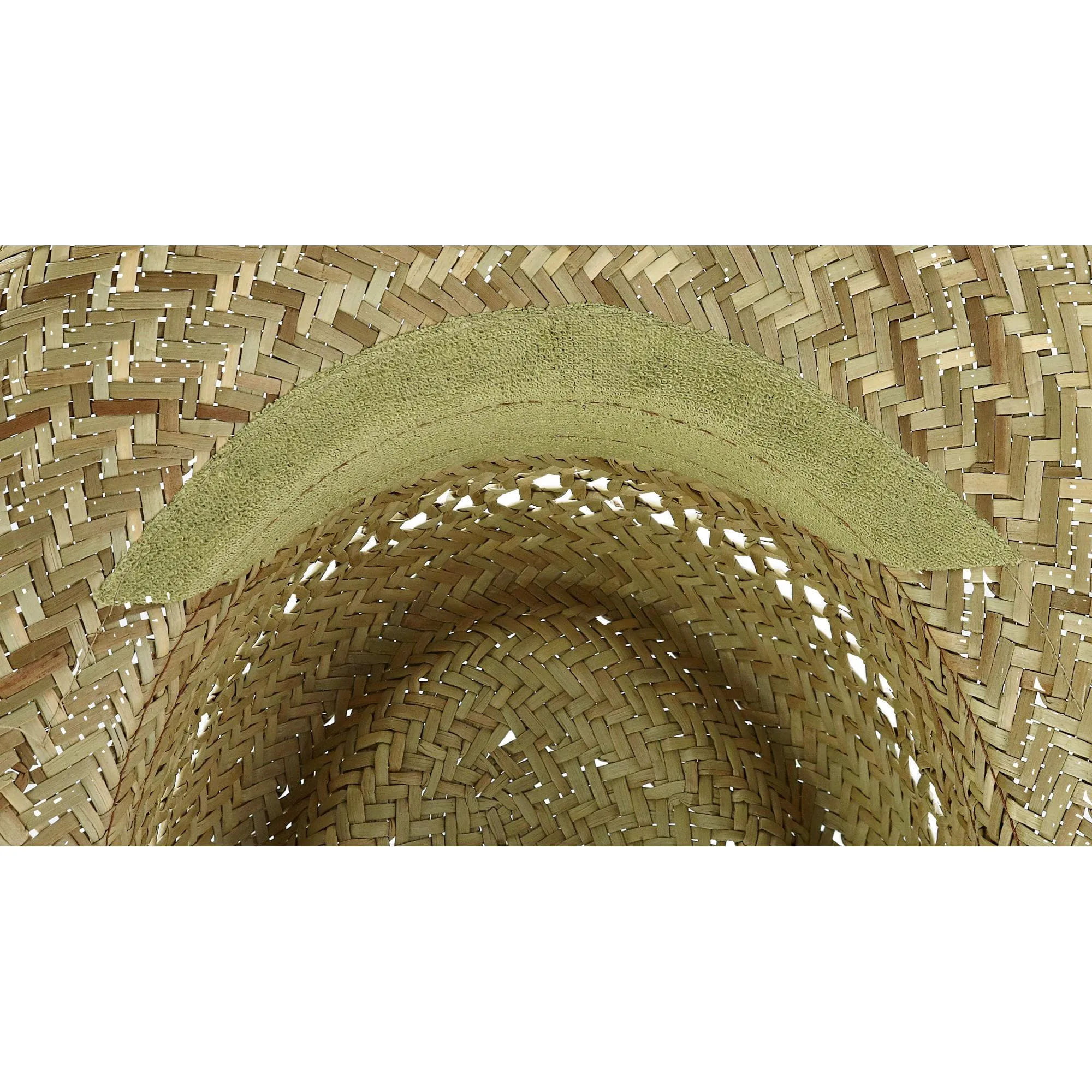 Ascentix Rush Straw Gambler Hat with Wide Brim