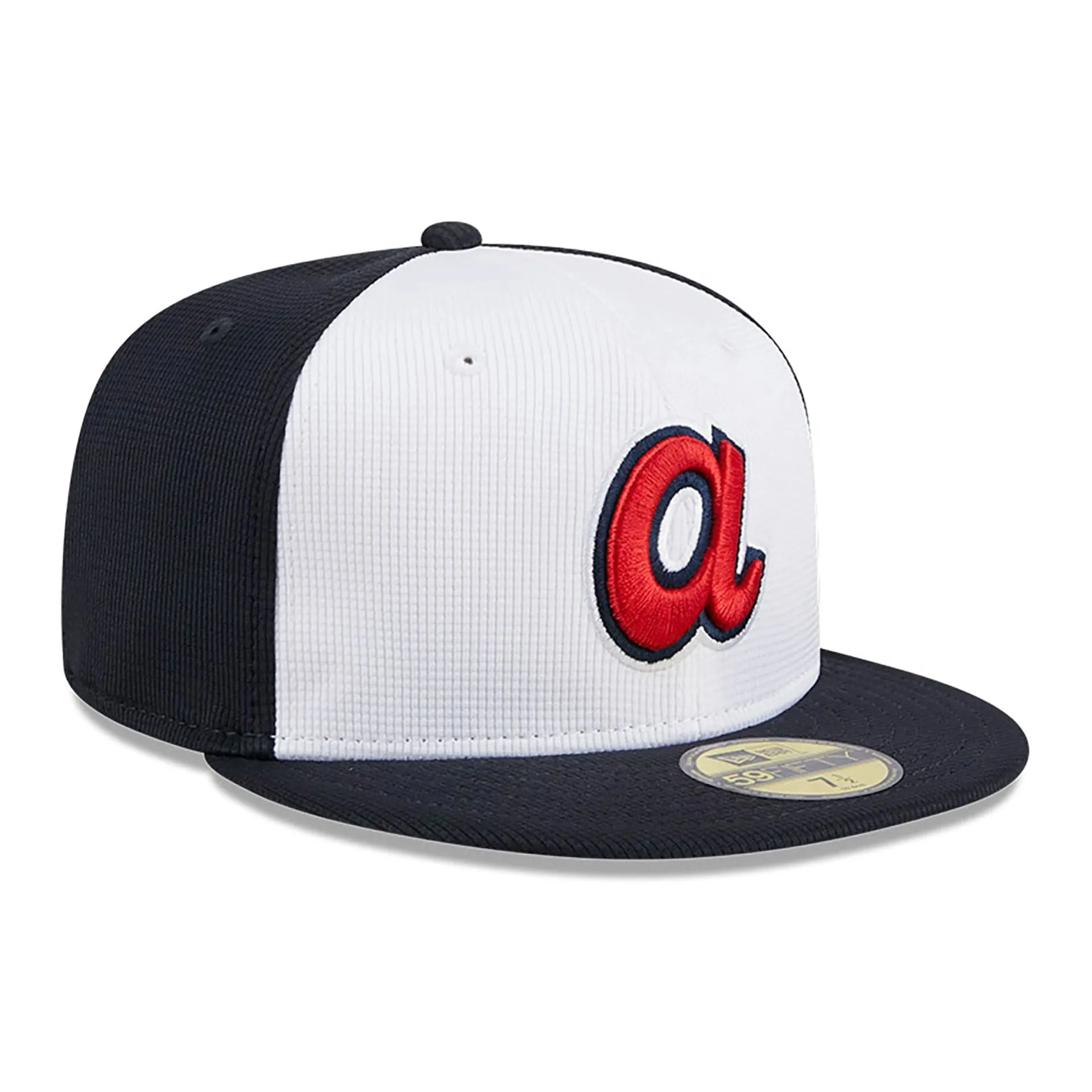 Atlanta Braves MLB Batting Practice Navy 59FIFTY Fitted Cap