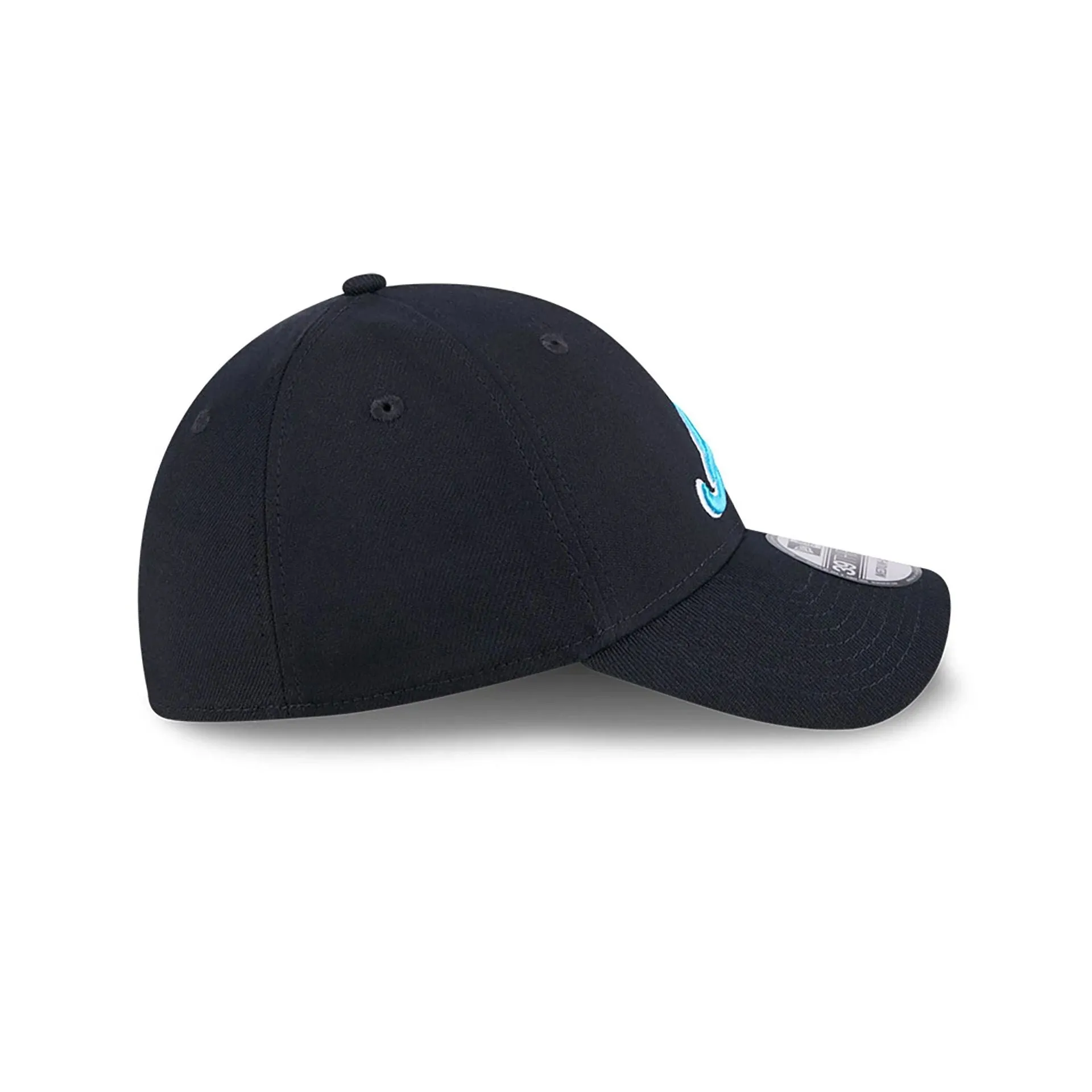 Atlanta Braves 2024 Fathers Day Navy 39THIRTY Stretch Fit Cap - Perfect Gift for Dad