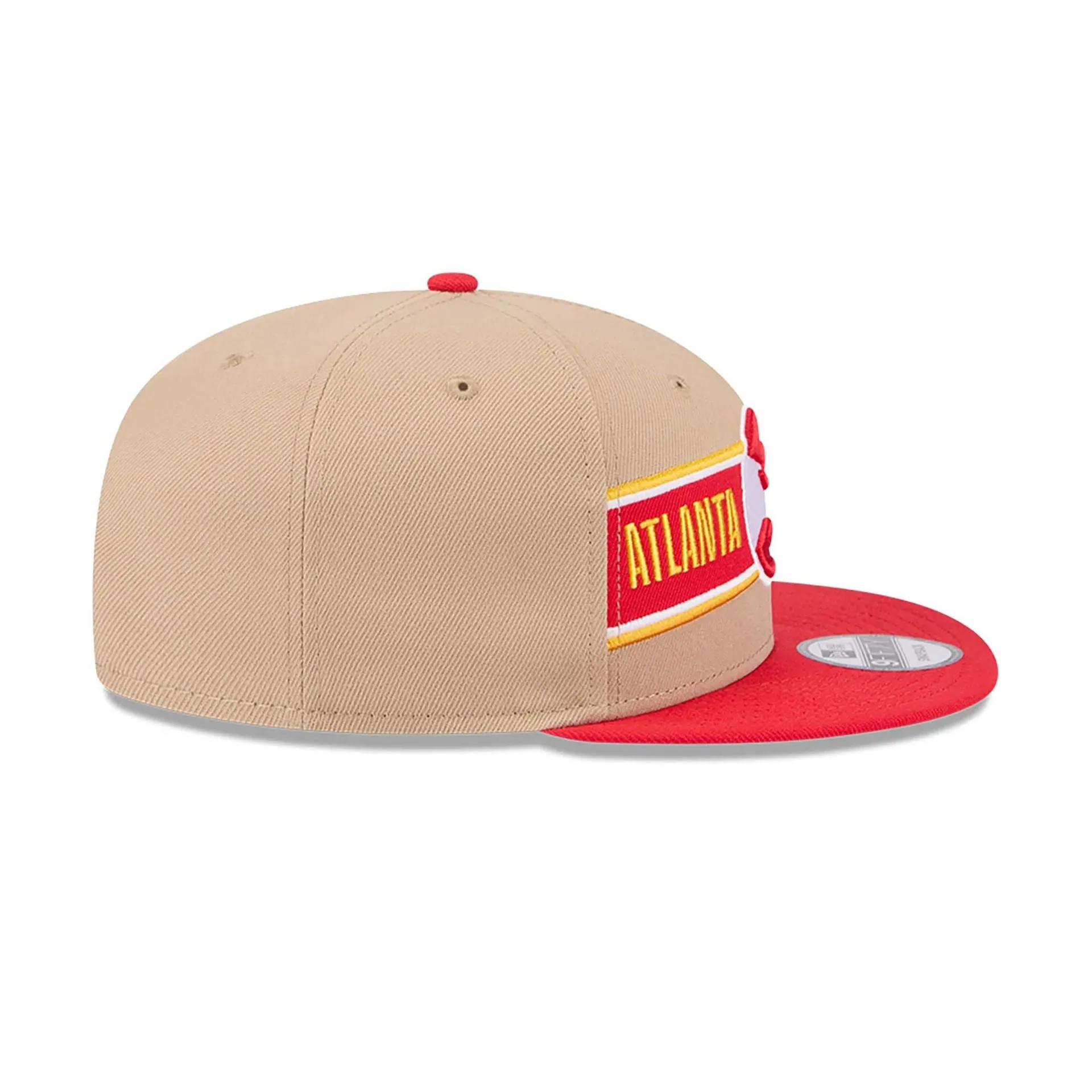Atlanta Hawks NBA Draft Beige 9FIFTY Snapback Cap