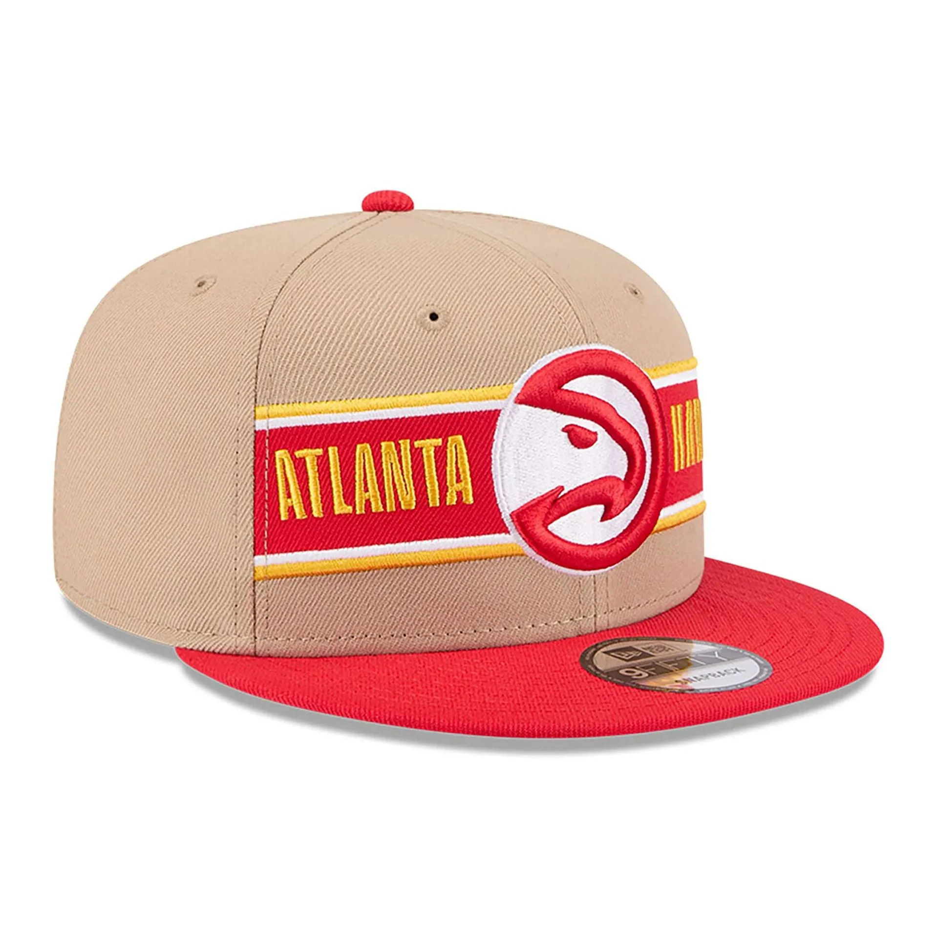 Atlanta Hawks NBA Draft Beige 9FIFTY Snapback Cap