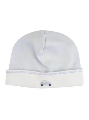 Baby Boy's Blue Car Hat
