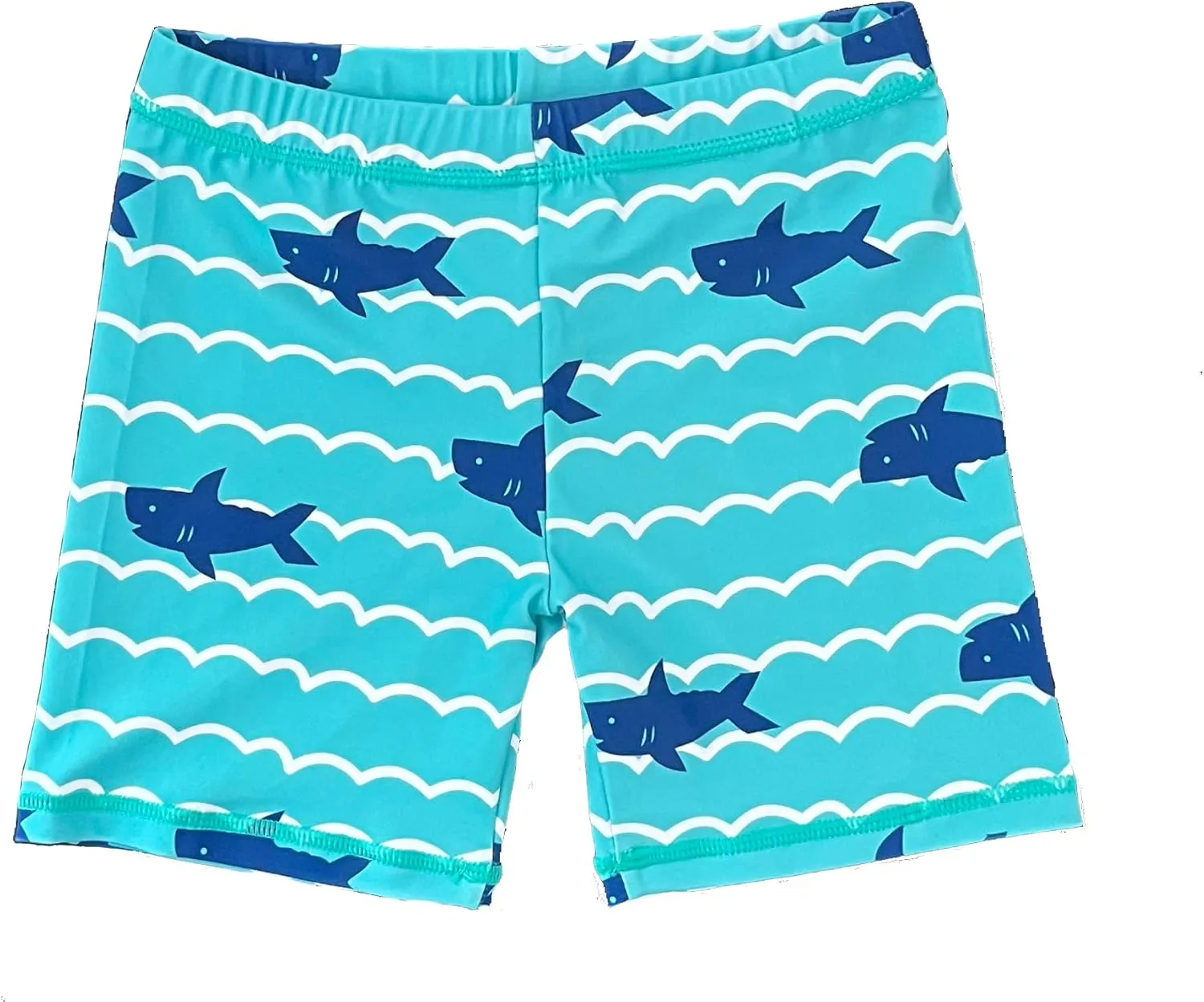 Baby Toddler Boys 3-Pieces Swimsuit Sets Blue Shark Bathing Suit Rash Guards Sunsuit Swimwear with Hat UPF 50  FBA
