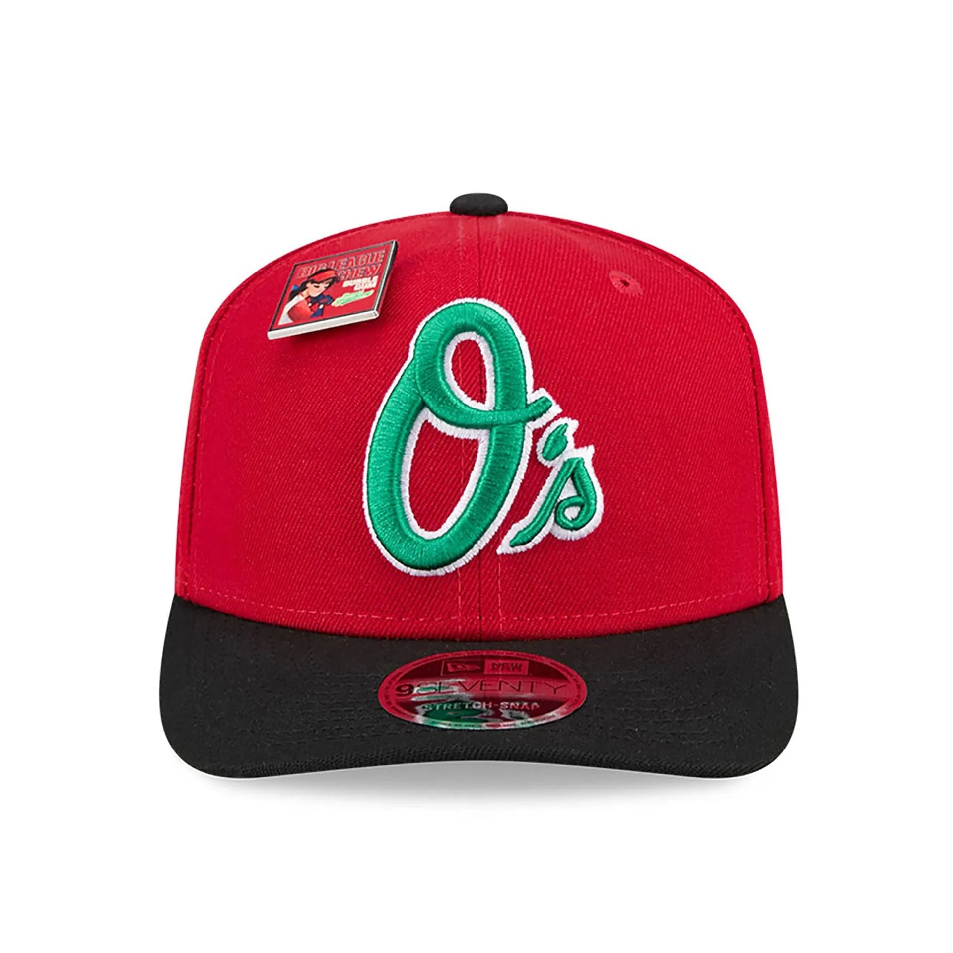 Baltimore Orioles Big League Chew Red 9SEVENTY Stretch Snap Cap