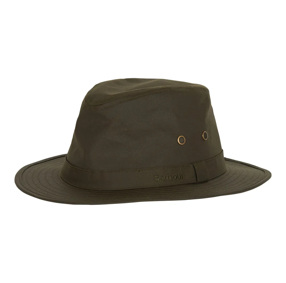 Waxed Barbour Dawson Safari Hat
