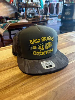 Bass Brains Bait HP Trucker Hat- BB Camo- Brixton