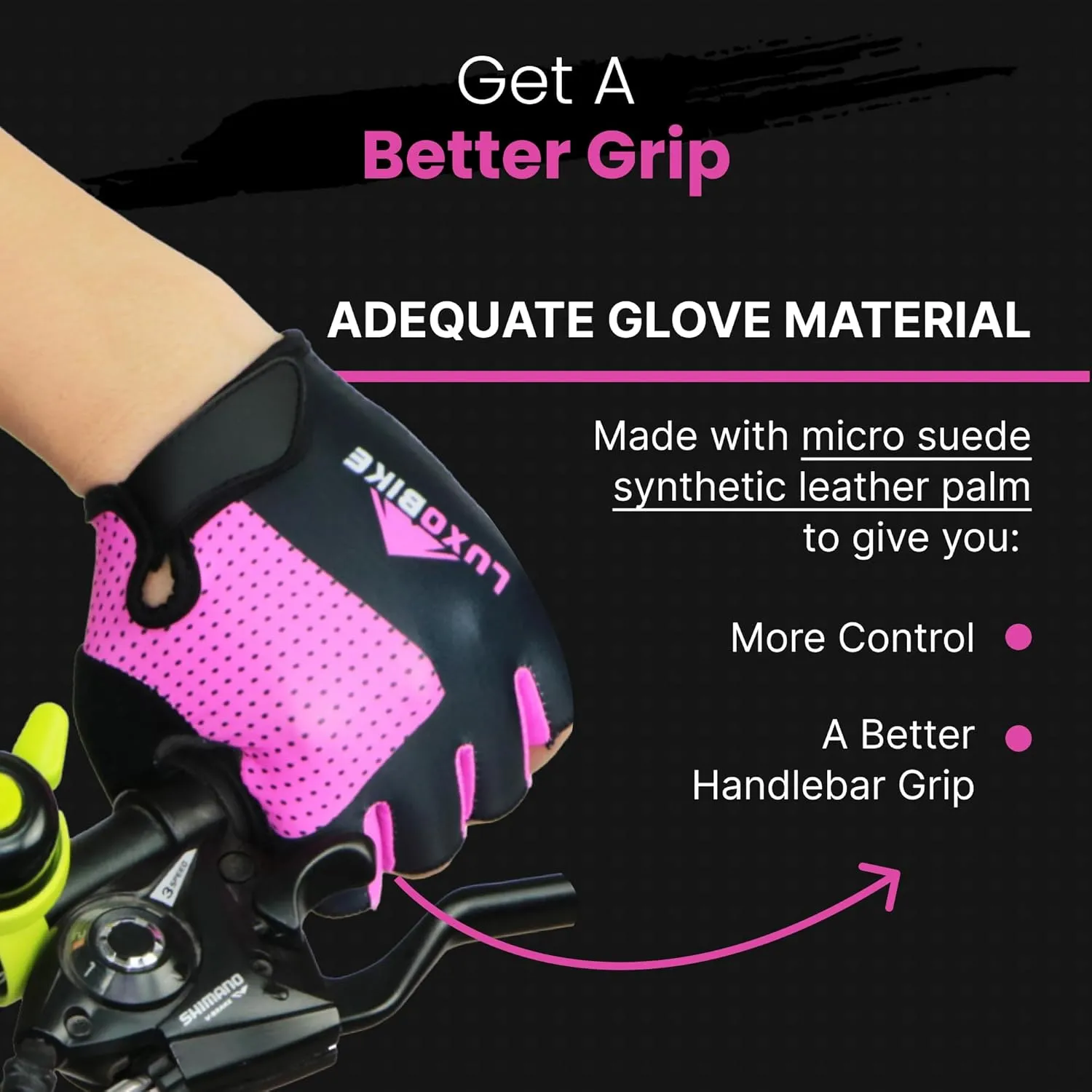 Bike Gloves for Men Cycling Biking Gloves Women - Padded Shock Absorbing Bicycle Riding, Anti-Slip Breahtable Half-Finger 's for Mountain Biker Ebike