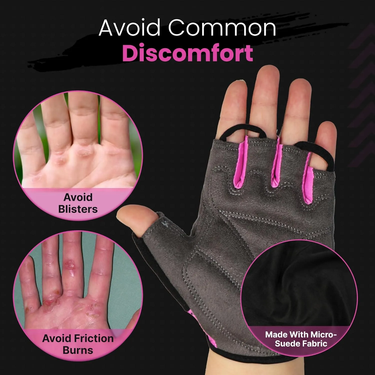 Bike Gloves for Men Cycling Biking Gloves Women - Padded Shock Absorbing Bicycle Riding, Anti-Slip Breahtable Half-Finger 's for Mountain Biker Ebike