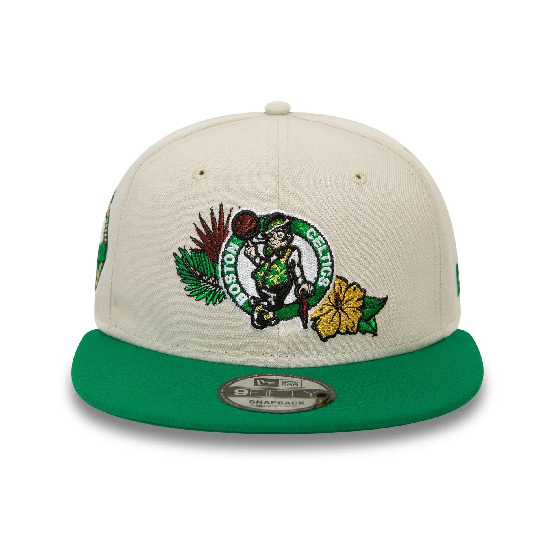 Boston Celtics NBA Floral Stone 9FIFTY Snapback Cap