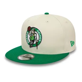 Boston Celtics NBA Logo Stone 9FIFTY Snapback Cap