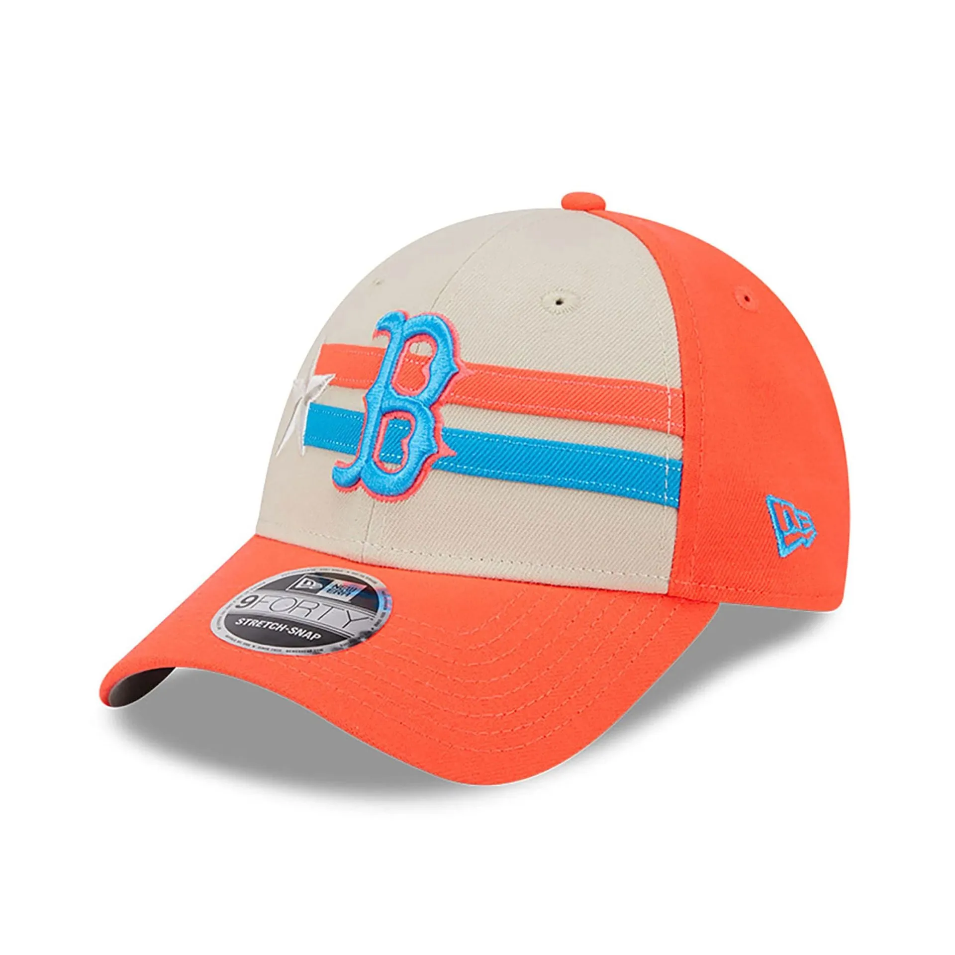 Boston Red Sox MLB All Star Game 2024 Orange 9FORTY Stretch Snap Cap