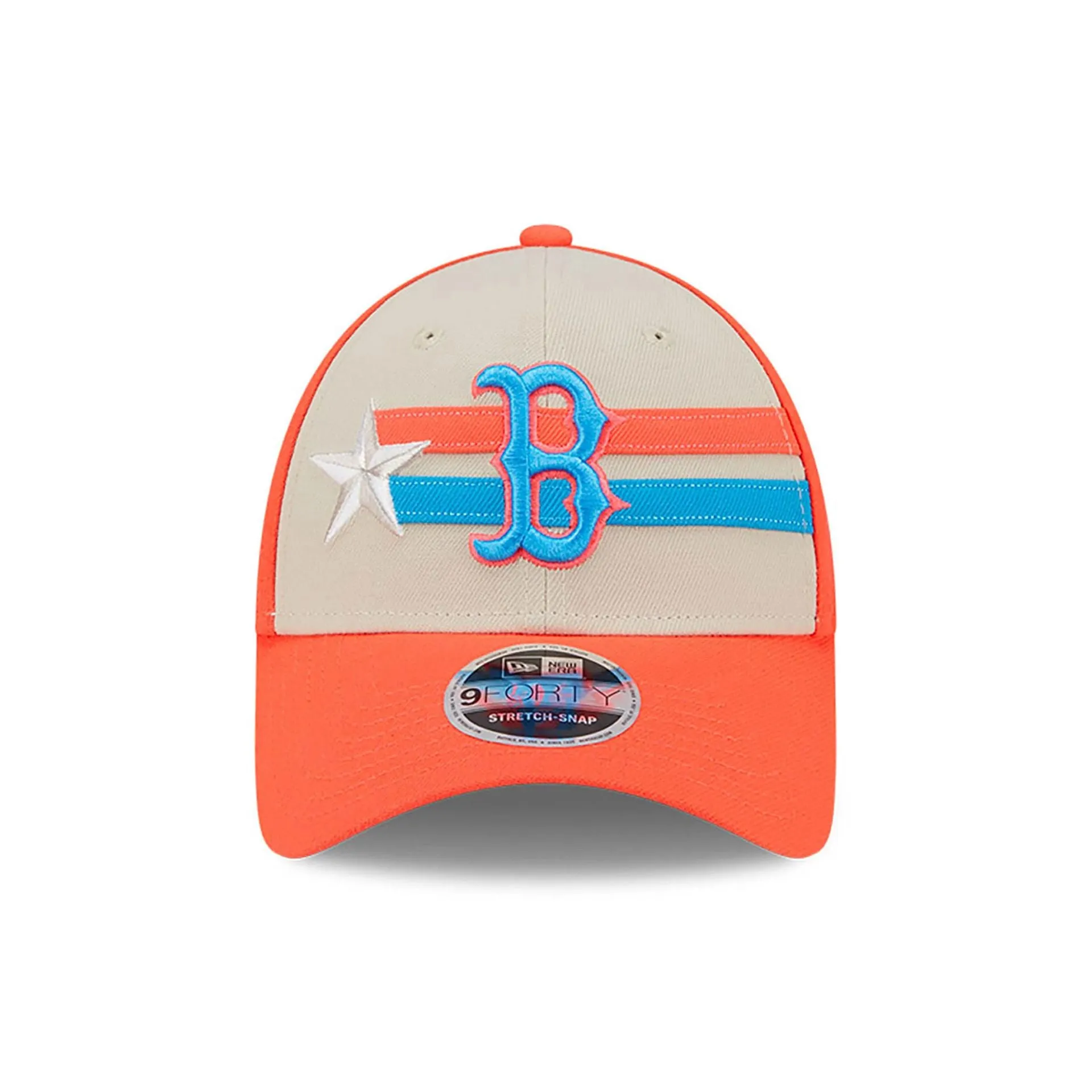Boston Red Sox MLB All Star Game 2024 Orange 9FORTY Stretch Snap Cap