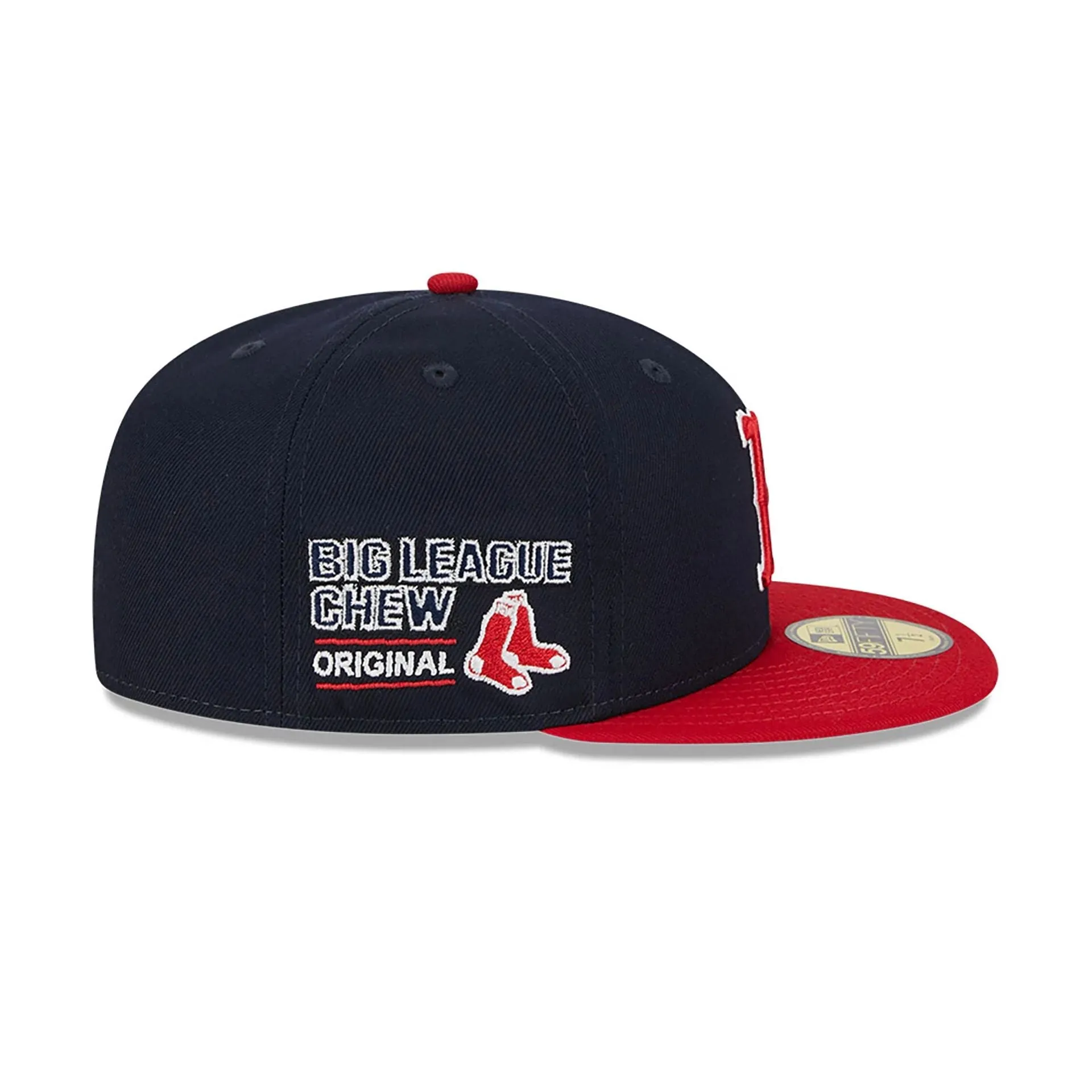 Boston Red Sox MLB Big League Chew Navy 59FIFTY Fitted Cap